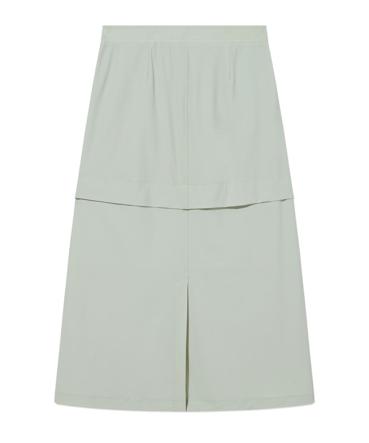 커버낫 우먼(COVERNAT WOMAN) 우먼 컴포트 밴딩 롱 스커트 Light Khaki