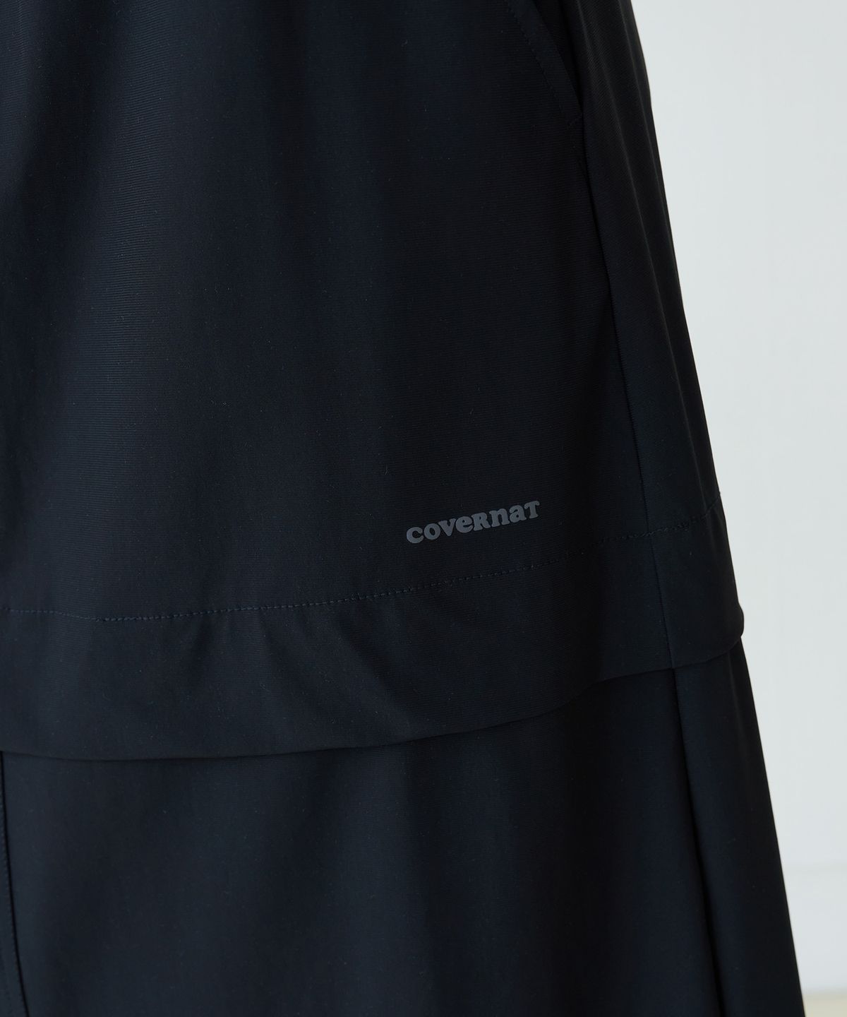 커버낫 우먼(COVERNAT WOMAN) 우먼 컴포트 밴딩 롱 스커트 Black