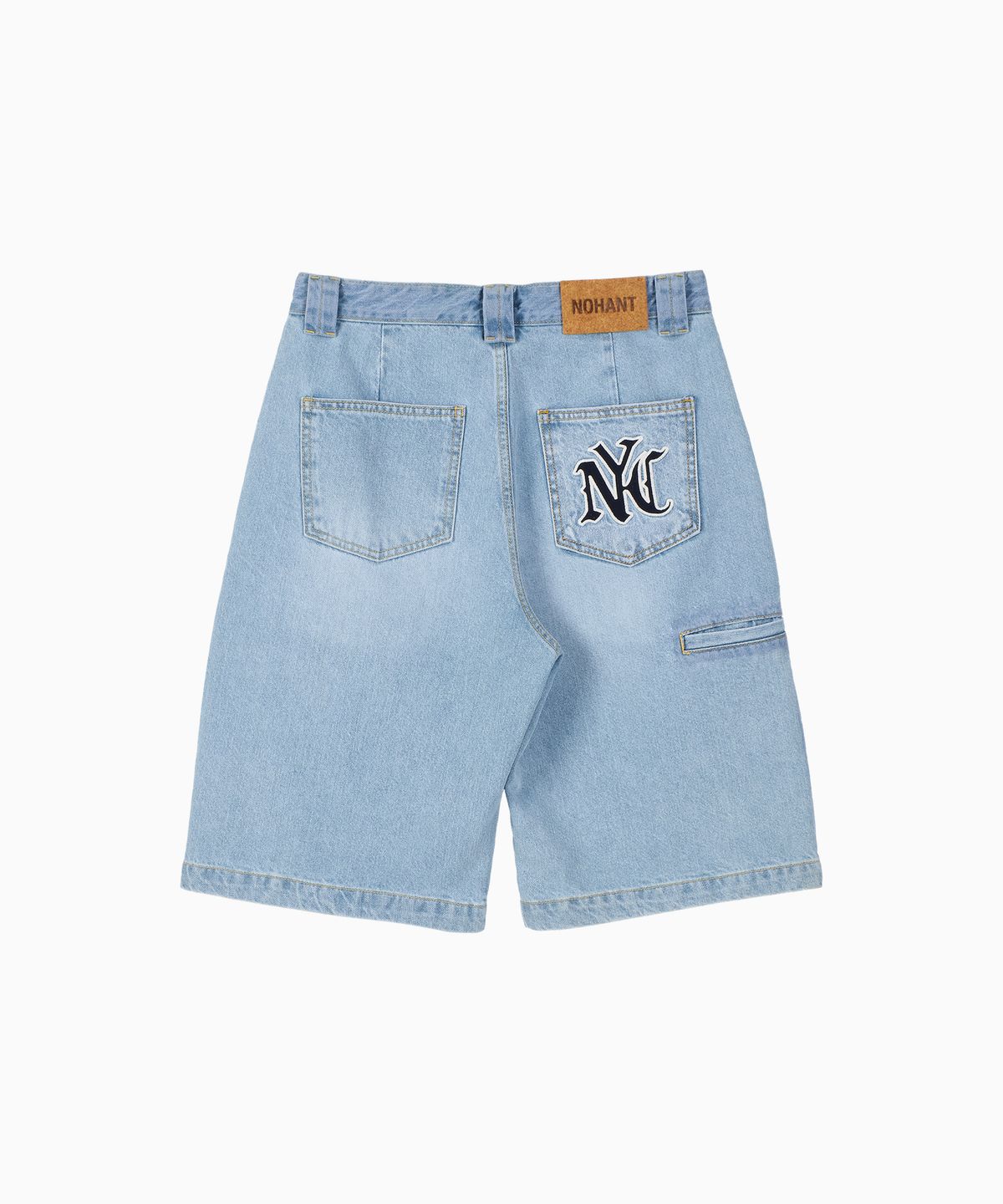 노앙(NOHANT) NYC DENIM SHORTS LIGHT BLUE