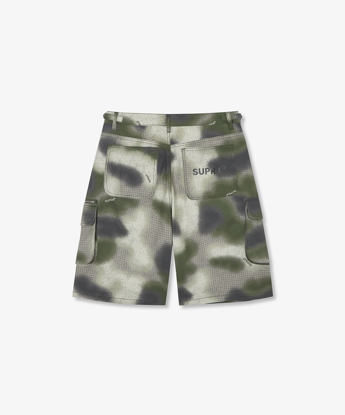 수프라(SUPRA) 카고 투턱 버뮤다 팬츠(KHAKI)