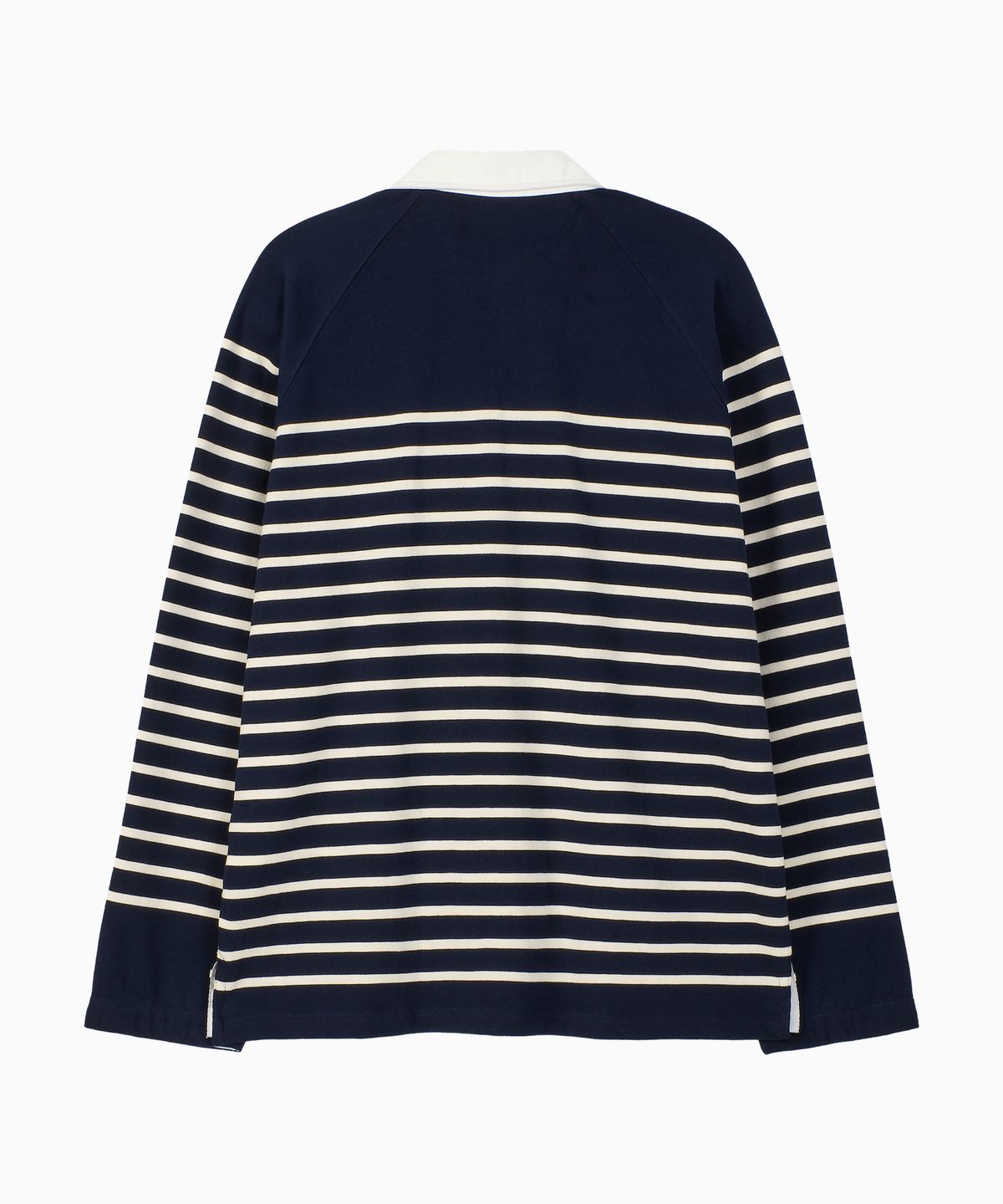 노앙(NOHANT) WIRE STRIPE RUGBY LONG SLEEVE T-SHIRT NAVY