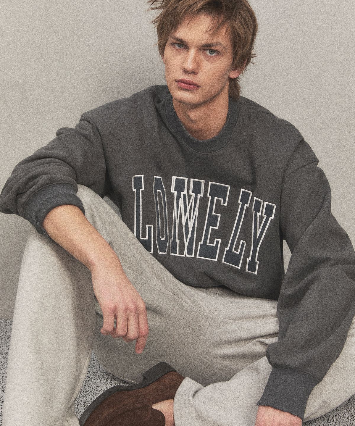 노앙(NOHANT) NYC BELTED SWEATPANTS GRAY