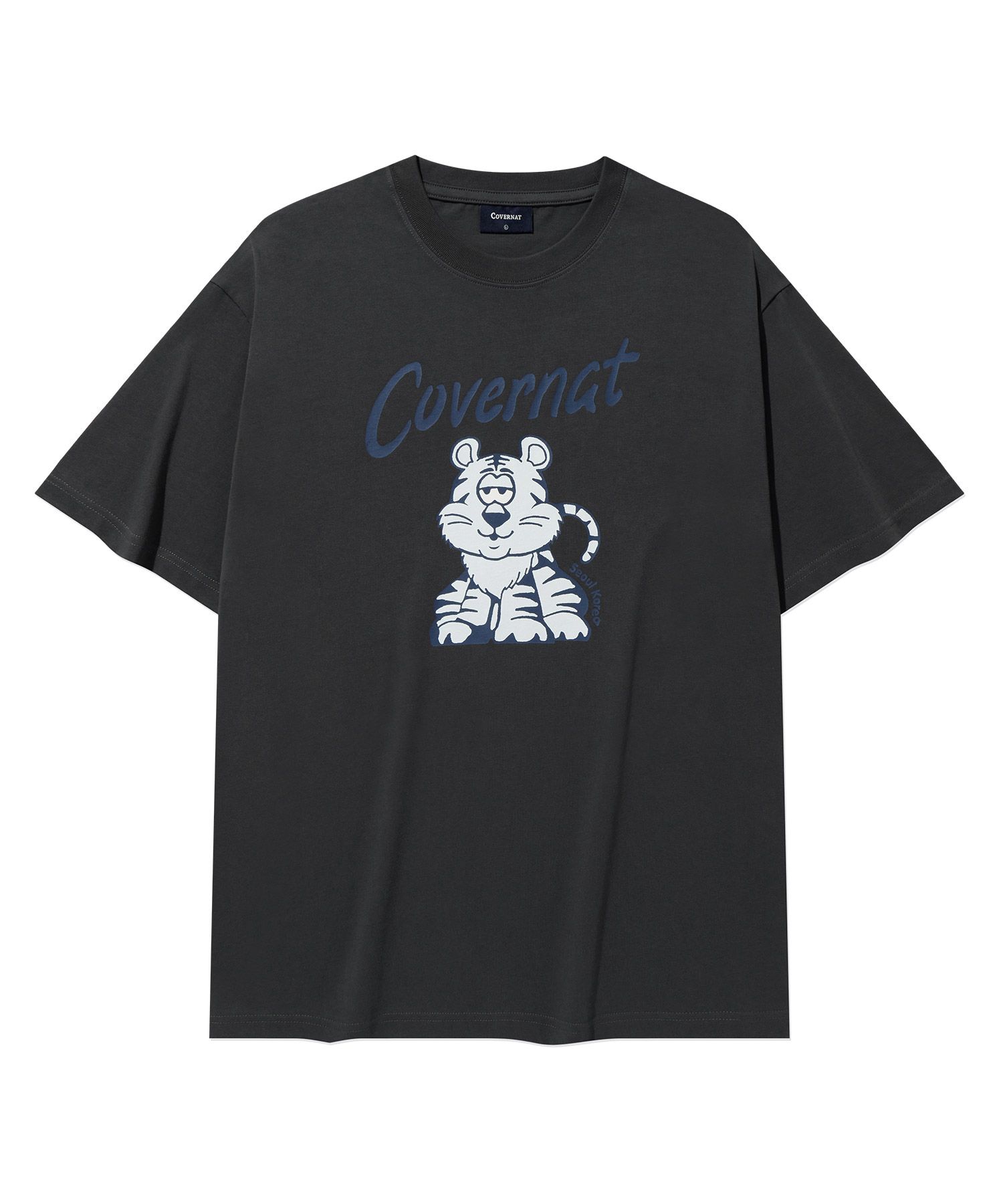 Tシャツ・カットソー COVERNAT Cool Cotton C Logo T-Shirt Purple MUSINSA | COVERNAT Cool Cotton C Logo T-Shirt Purple