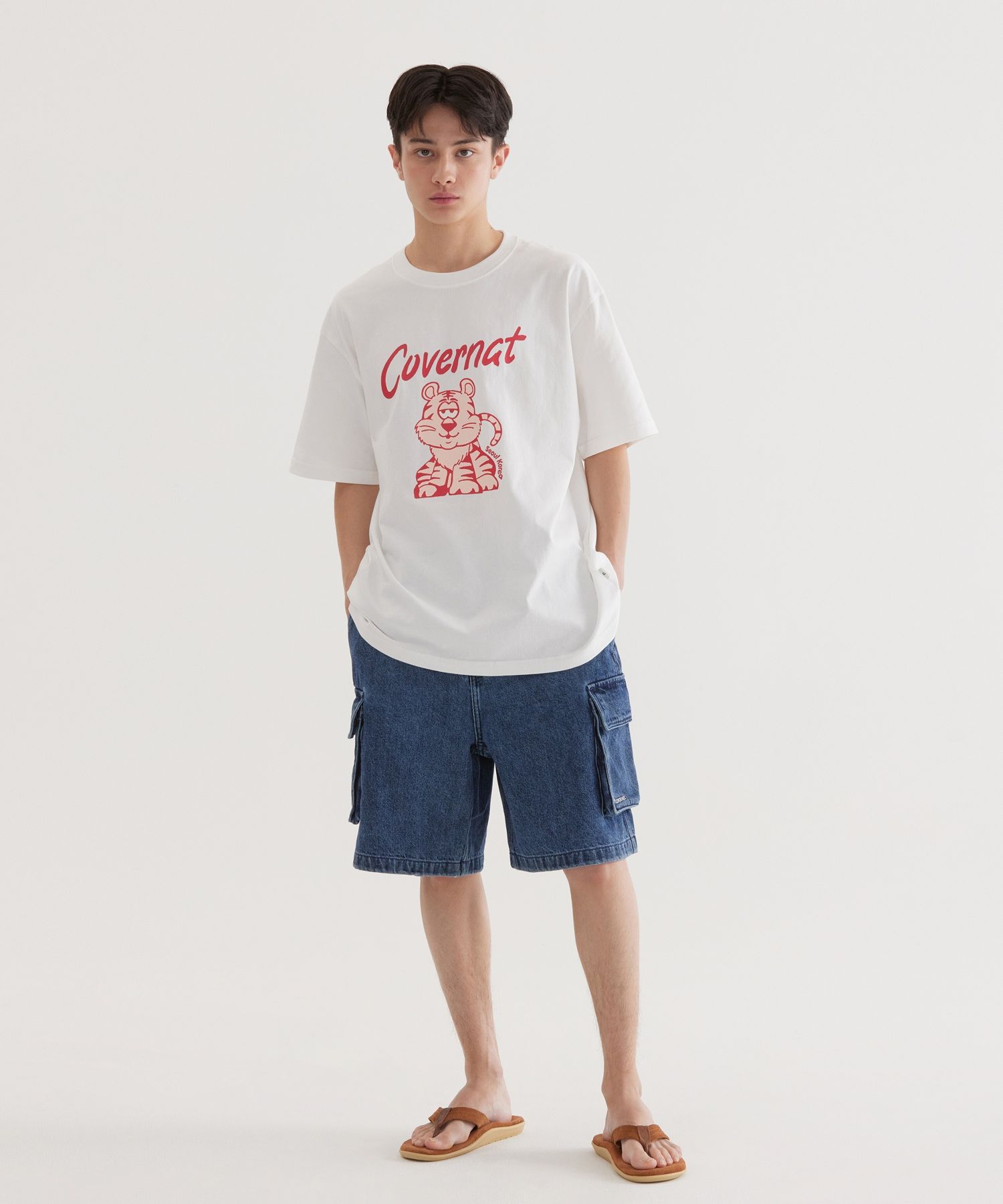 Tシャツ・カットソー COVERNAT Souvenir Seoul T-shirt White COVERNAT Souvenir Seoul T-shirt White (COVERNAT/Tシャツ