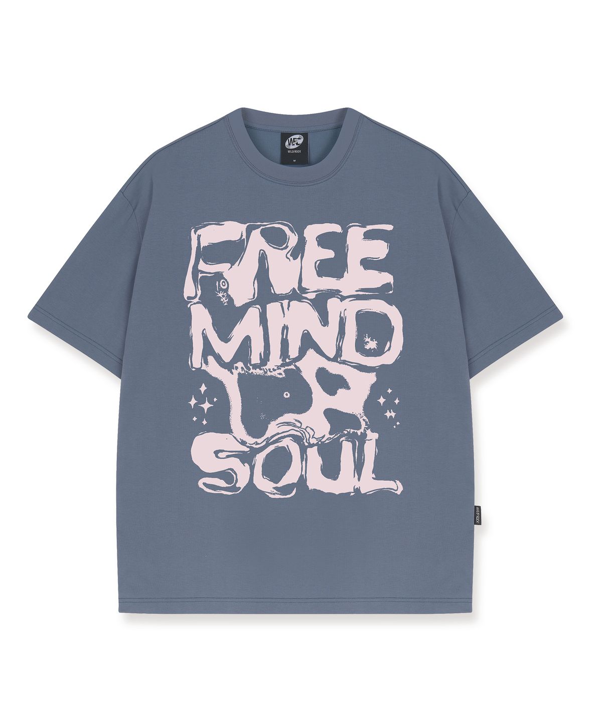 와일드락(WILDROCK) Free Your Mind Cool cotton Overfit half T-shirts