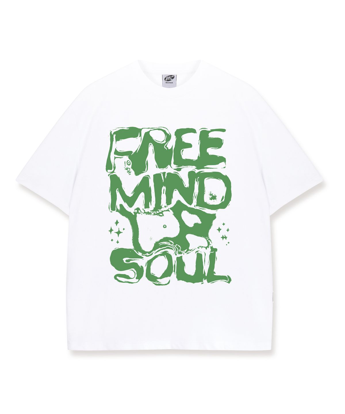 와일드락(WILDROCK) Free Your Mind Cool cotton Overfit half T-shirts