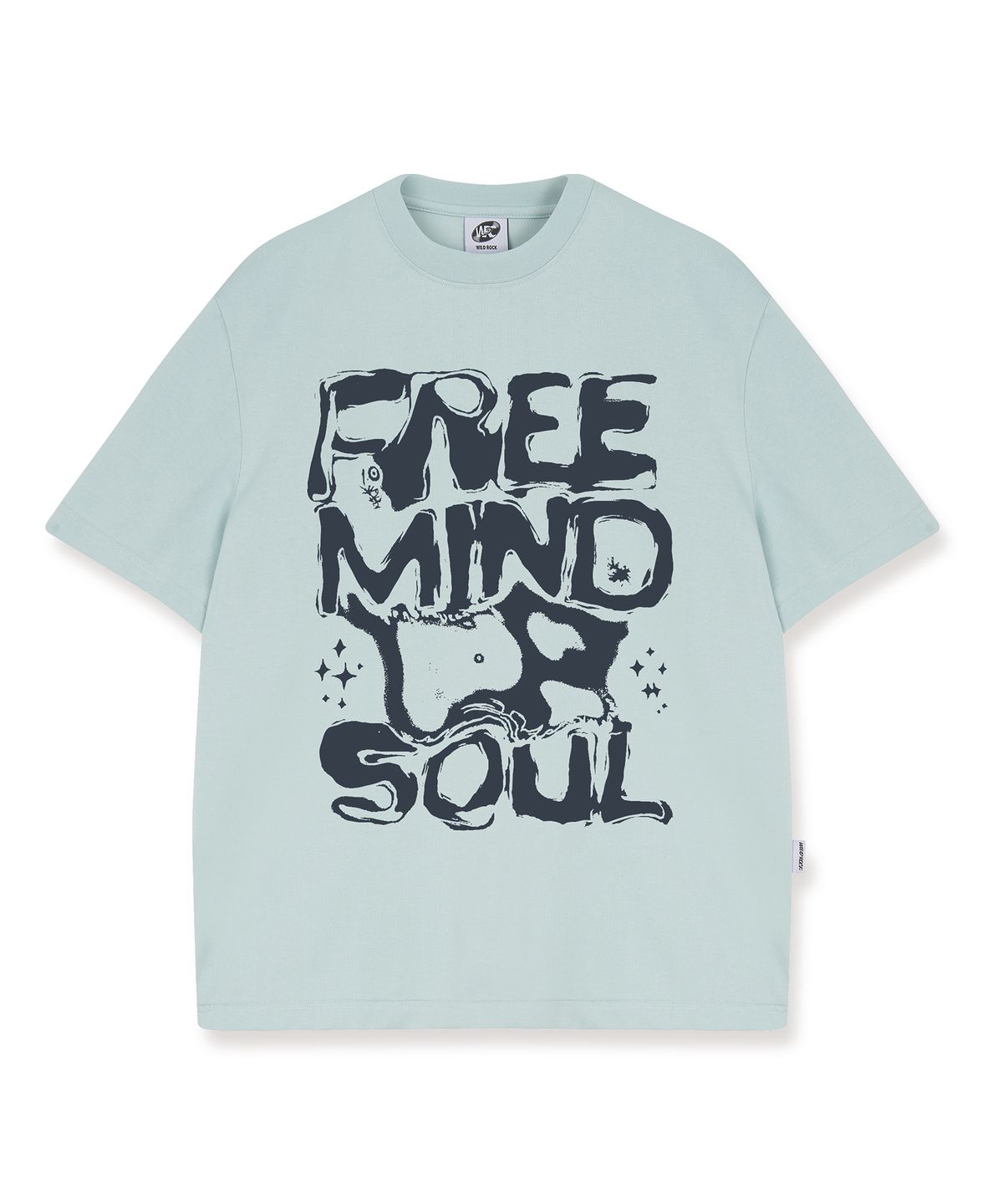 와일드락(WILDROCK) Free Your Mind Cool cotton Overfit half T-shirts