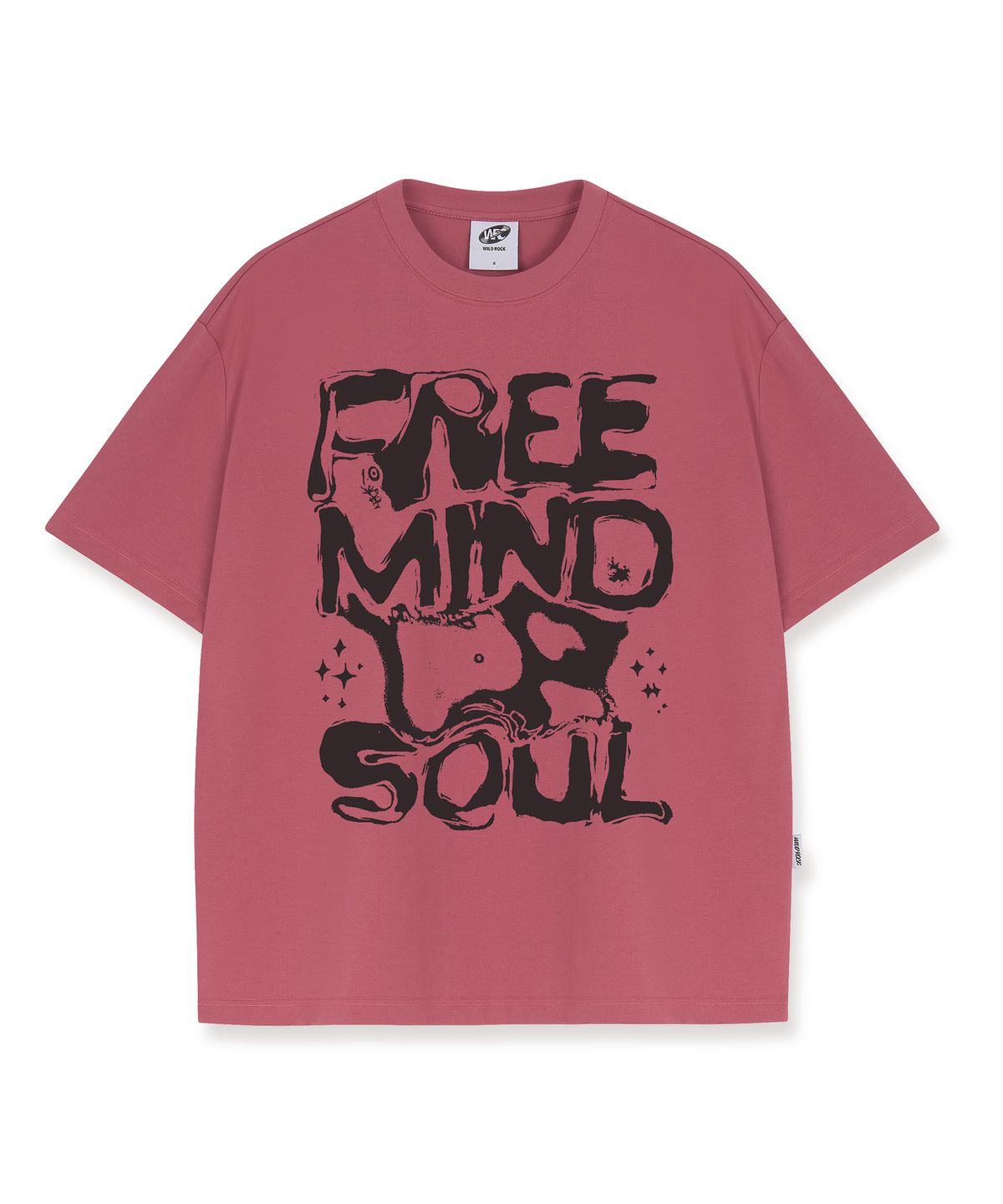 와일드락(WILDROCK) Free Your Mind Cool cotton Overfit half T-shirts