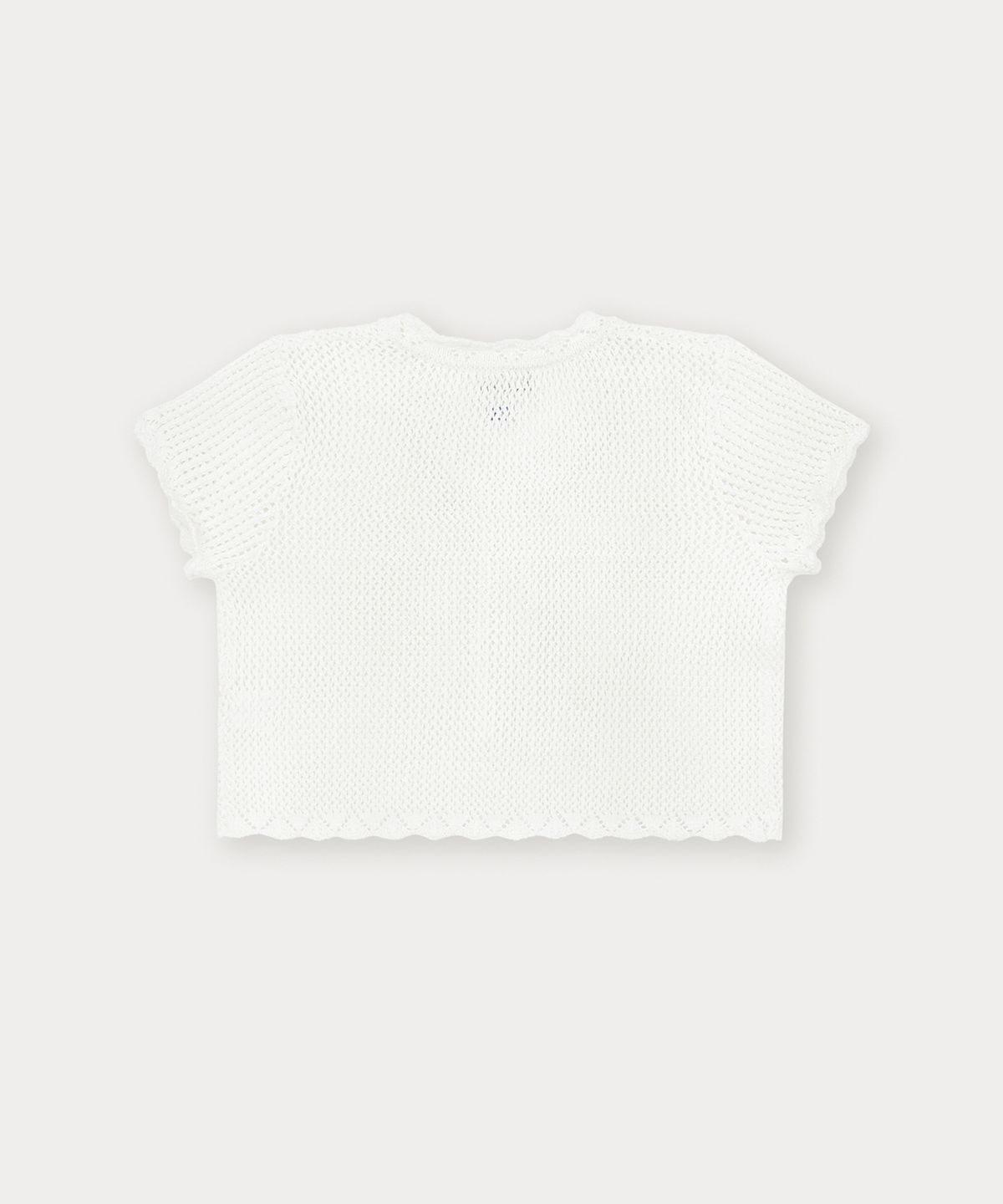 썸웨어버터(SOMEWHEREBUTTER) Beny Ribbon Cardigan - Ivory