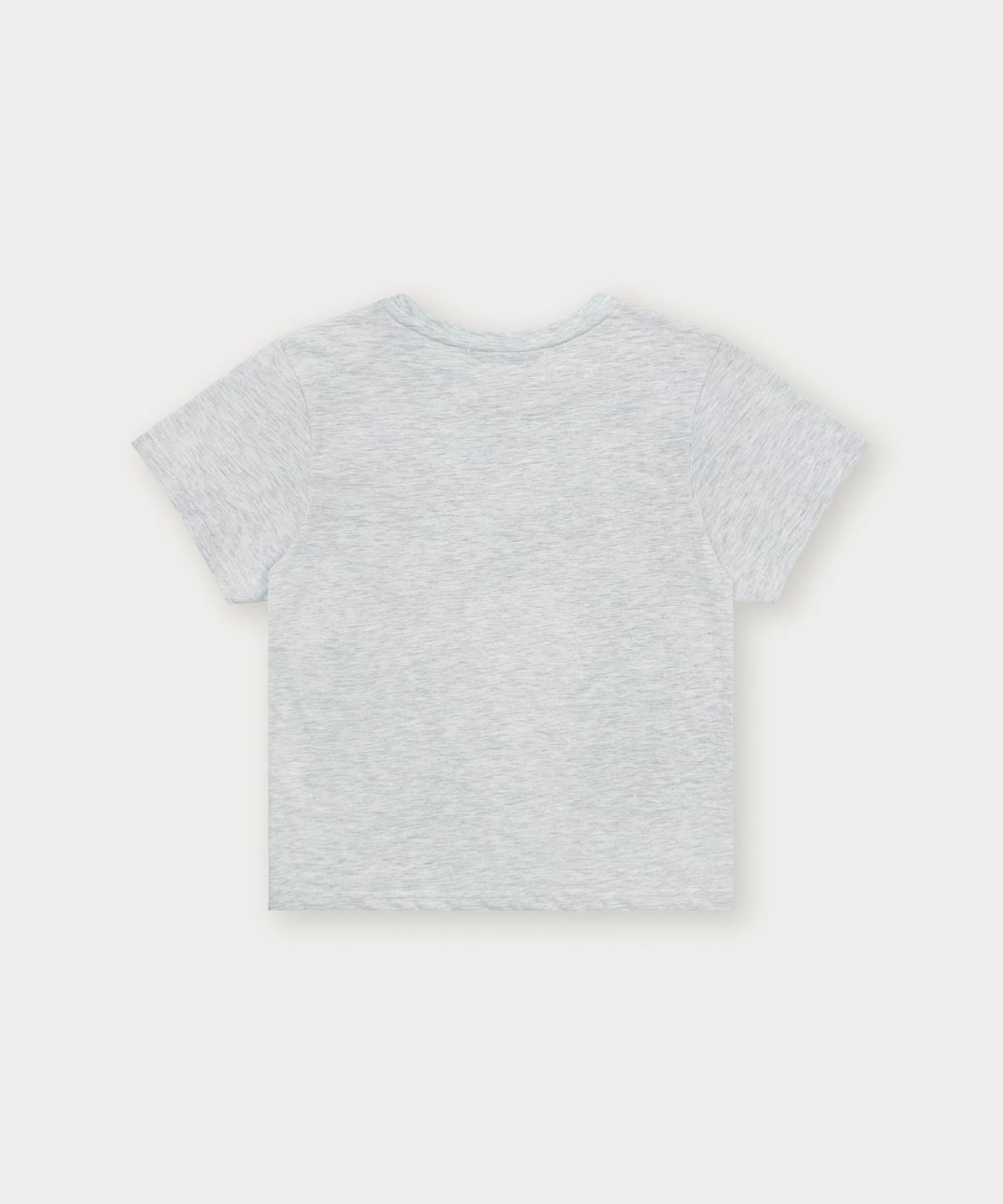 썸웨어버터(SOMEWHEREBUTTER) Gradation Wave Logo Top - White Melange