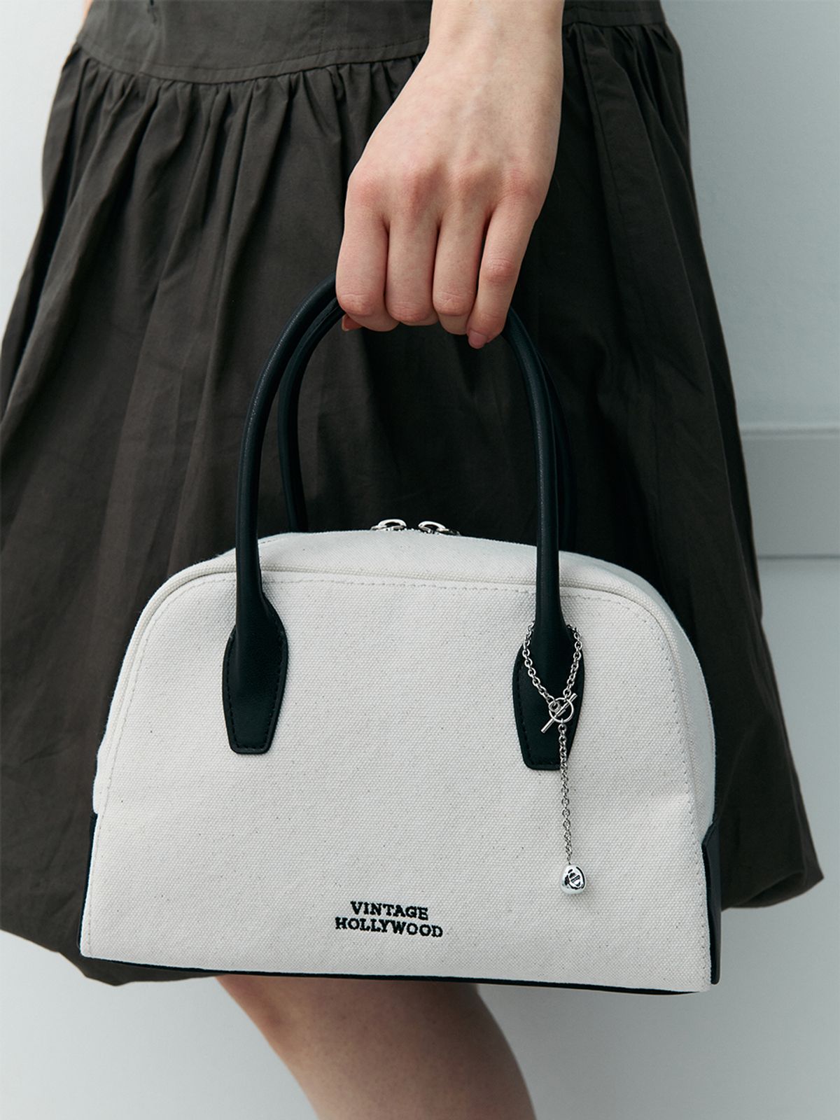 빈티지헐리우드(VINTAGE HOLLYWOOD) Ever Canvas Tote Bag_VH2534BG002M