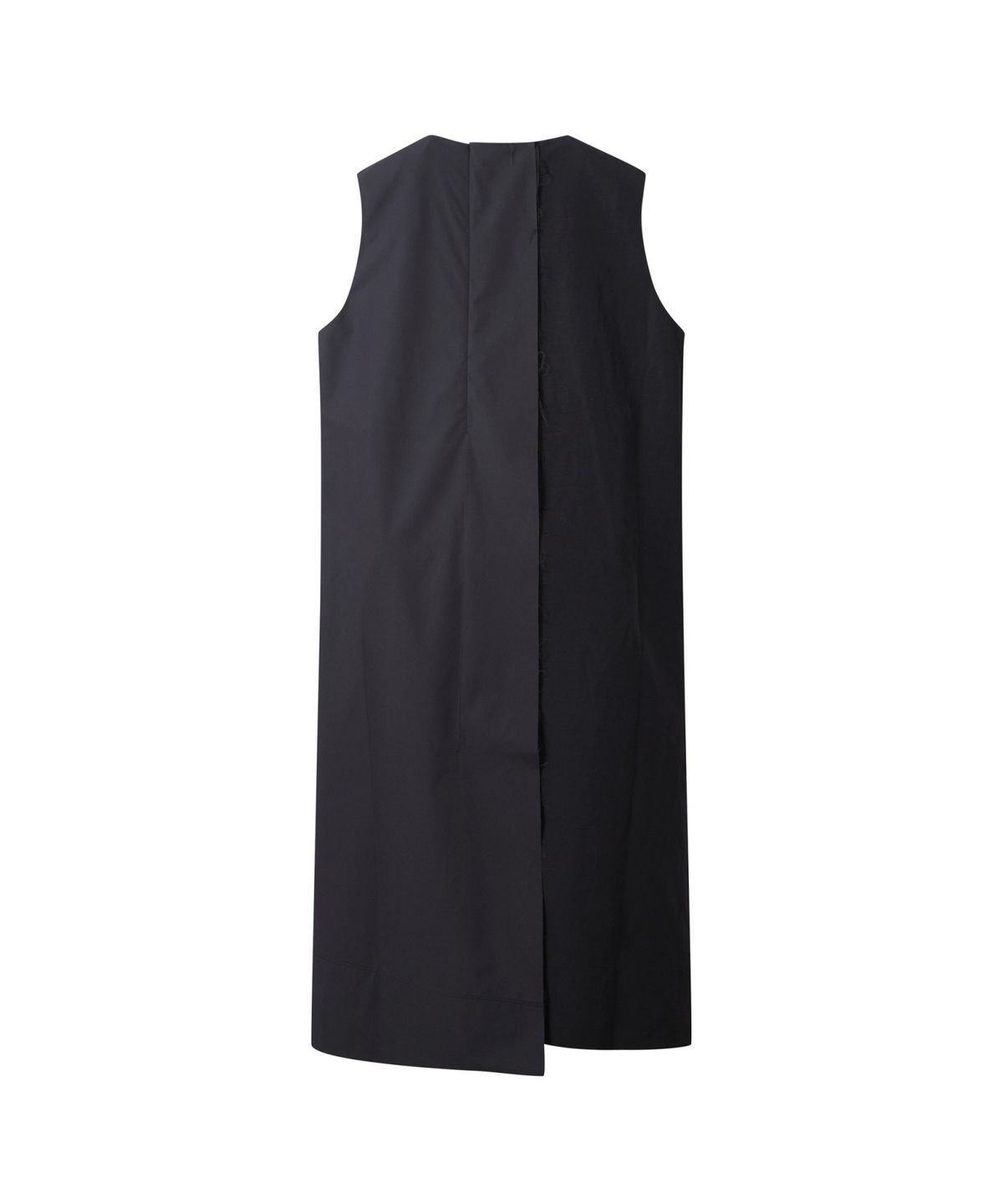 래코드(RECODE) Split Square Sleeveless Dress_RQDAM25556BKX