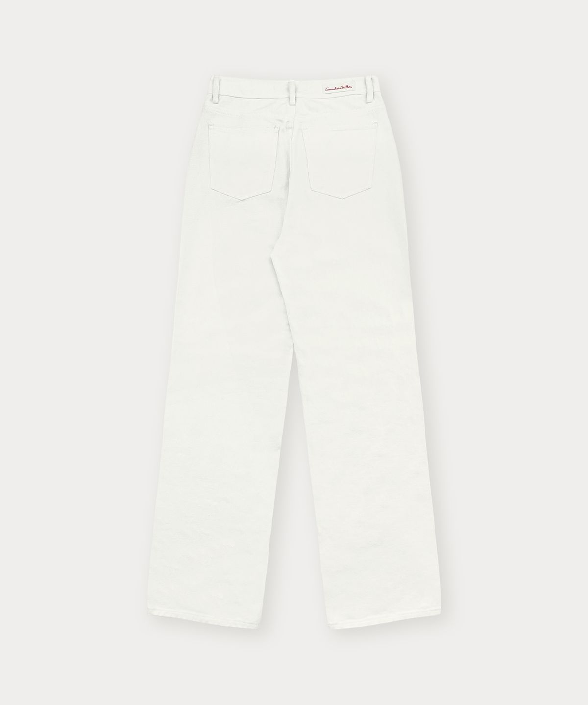 썸웨어버터(SOMEWHEREBUTTER) Dump White Denim - White