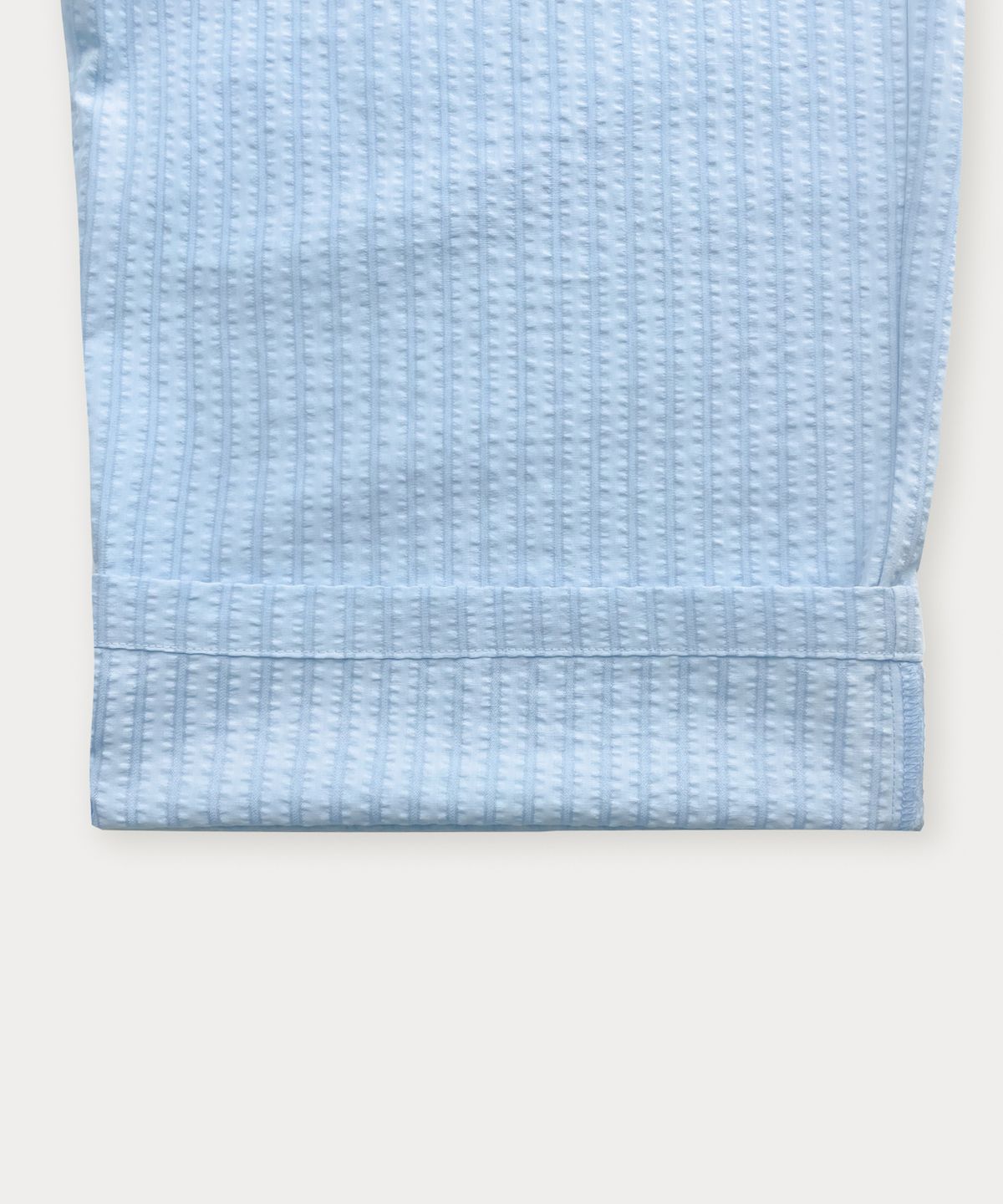 썸웨어버터(SOMEWHEREBUTTER) Ribbon Stripe Pants - Light Blue