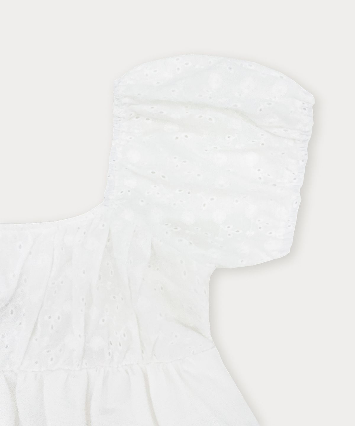 썸웨어버터(SOMEWHEREBUTTER) Dessert Lace Mini Dress - Ivory