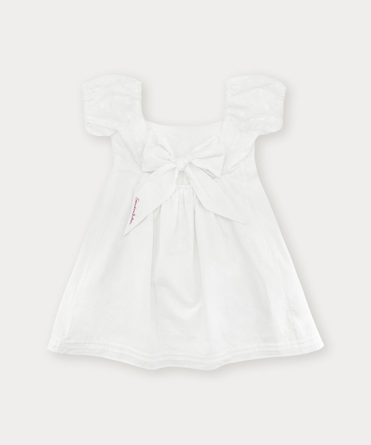썸웨어버터(SOMEWHEREBUTTER) Dessert Lace Mini Dress - Ivory