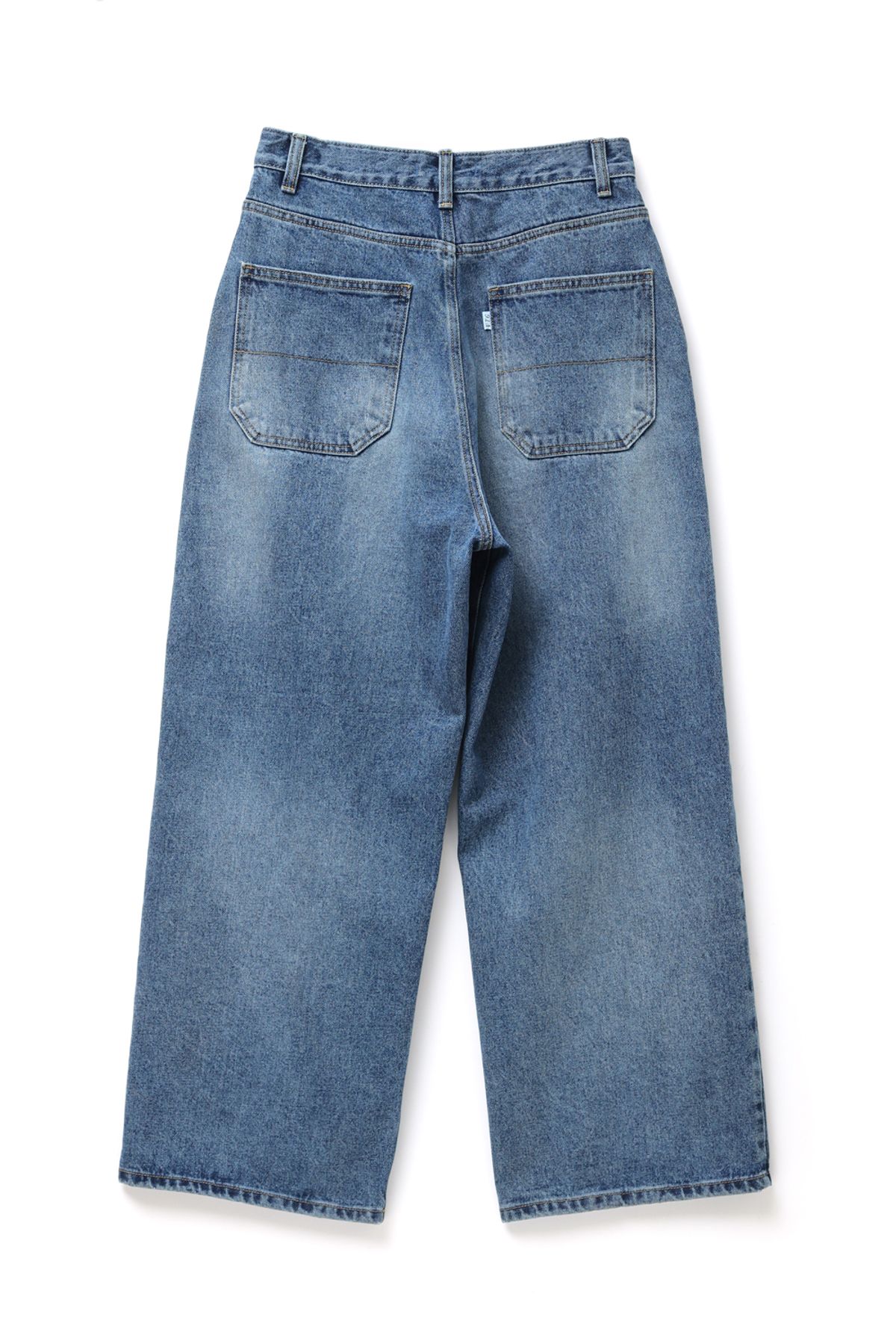 해칭룸(HATCHINGROOM) Wrap Jeans Blue