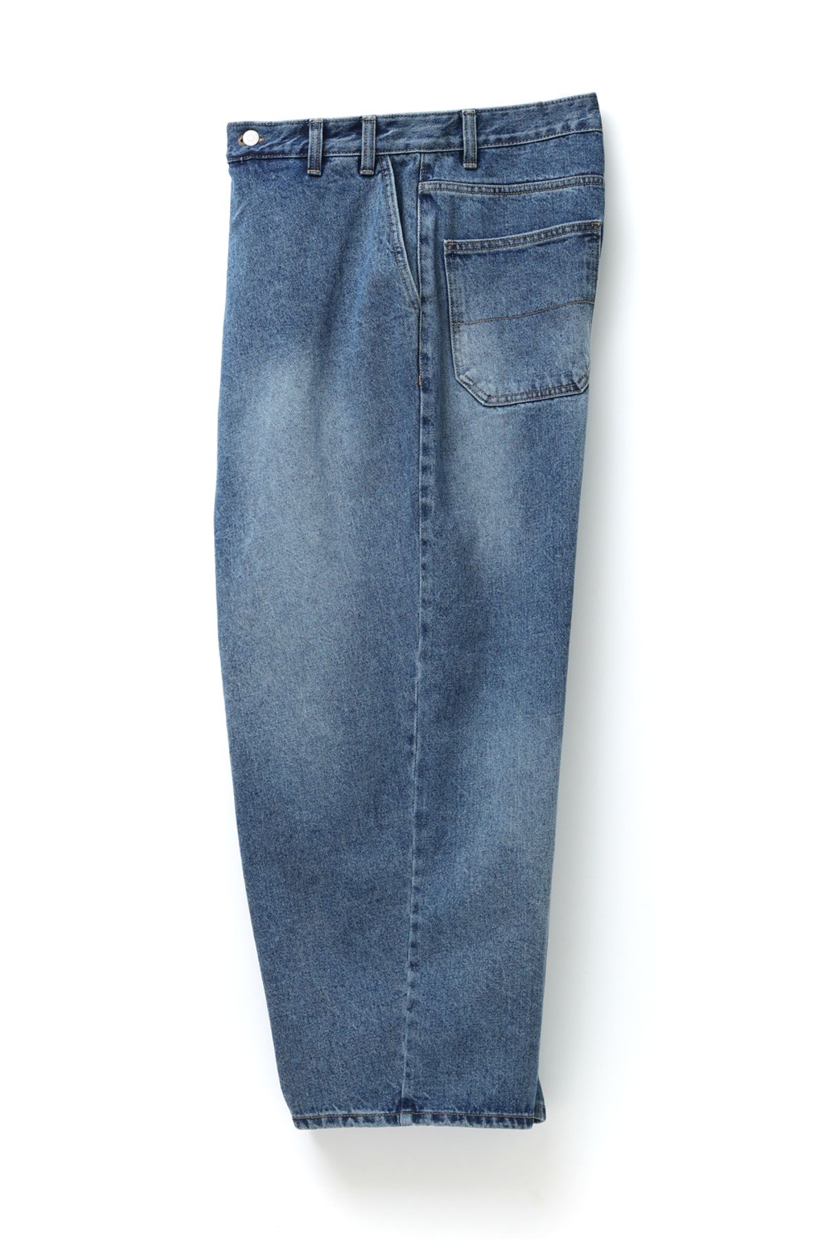 해칭룸(HATCHINGROOM) Wrap Jeans Blue