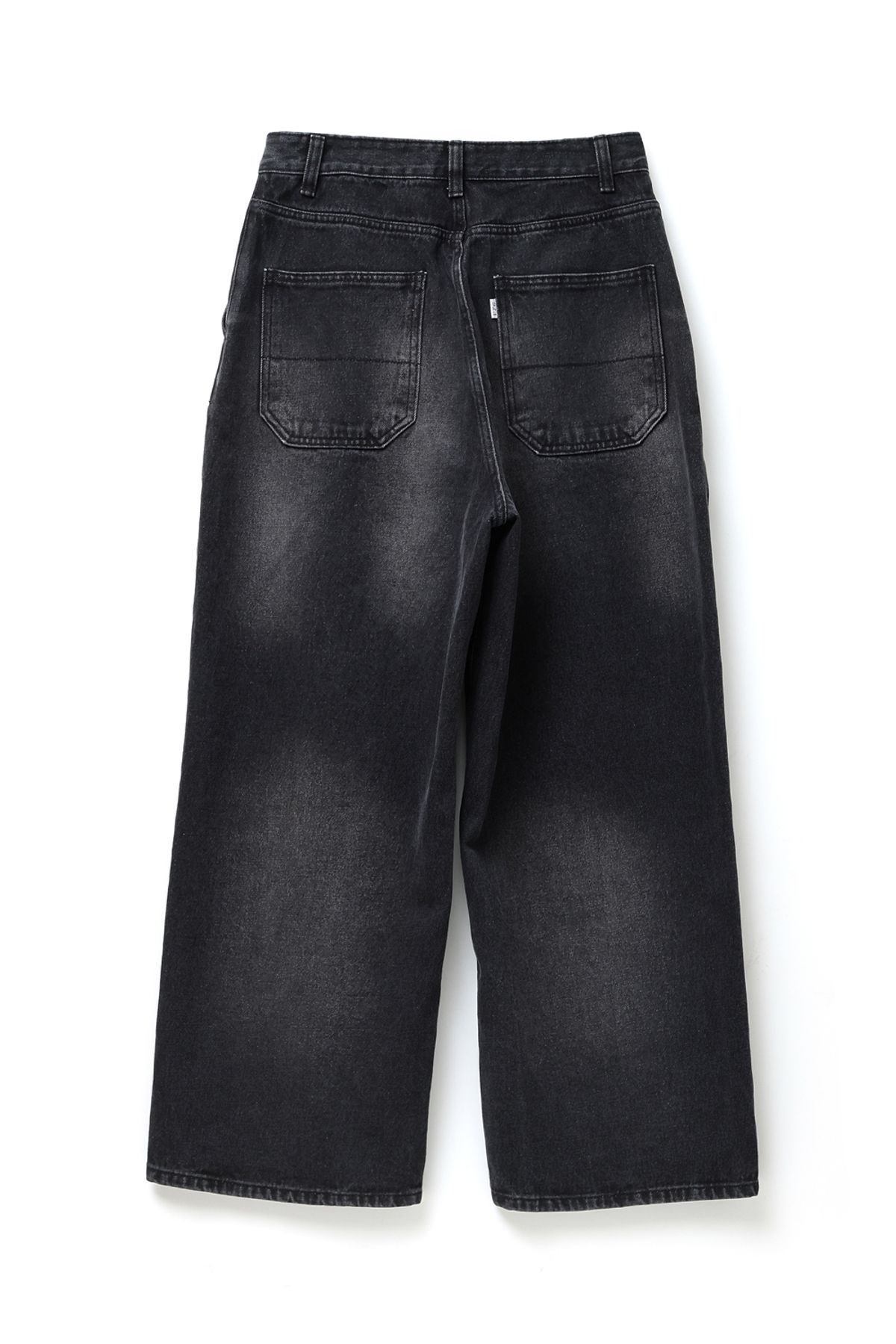 해칭룸(HATCHINGROOM) Wrap Jeans Black