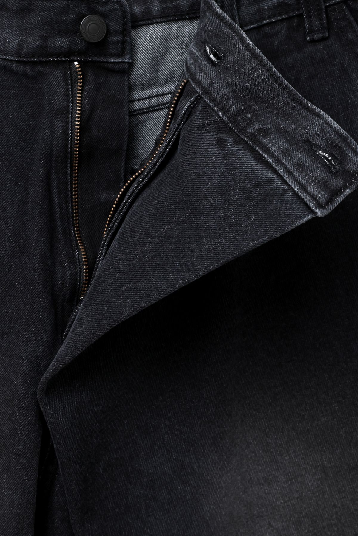 해칭룸(HATCHINGROOM) Wrap Jeans Black