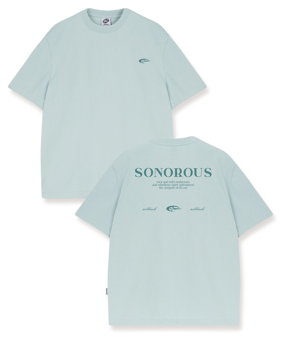 와일드락(WILDROCK) SONOROUS Cool cotton Overfit half T-shirts