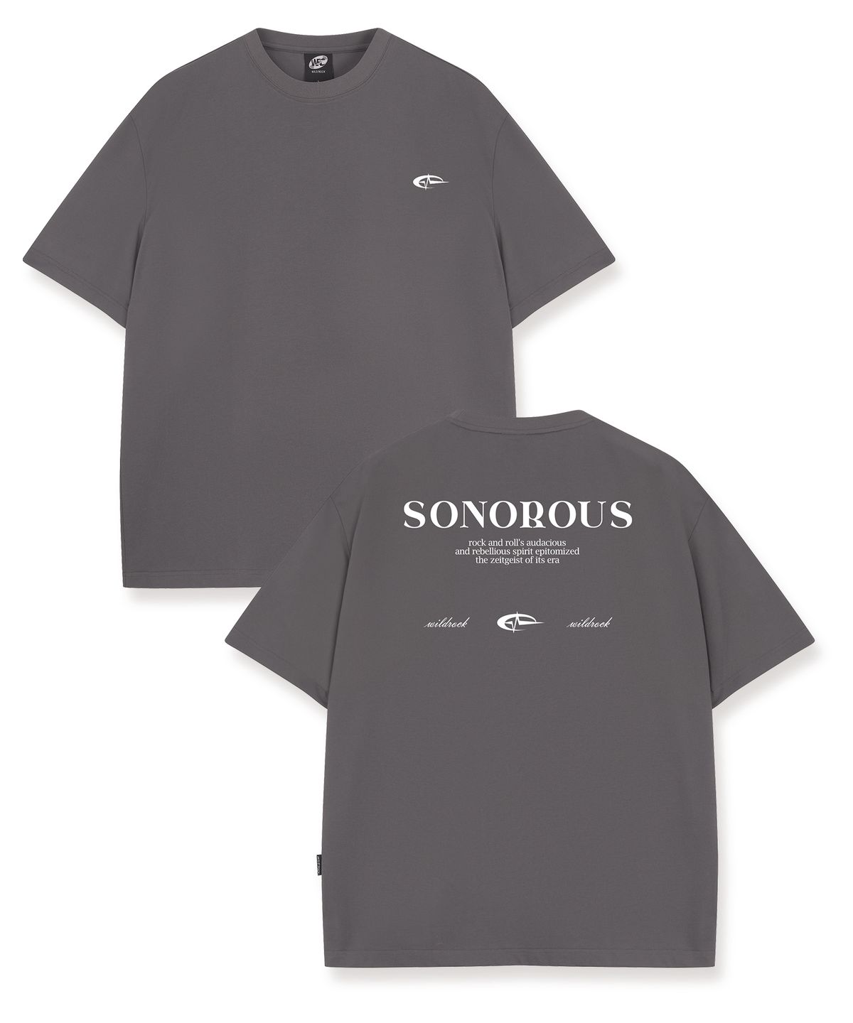 와일드락(WILDROCK) SONOROUS Cool cotton Overfit half T-shirts