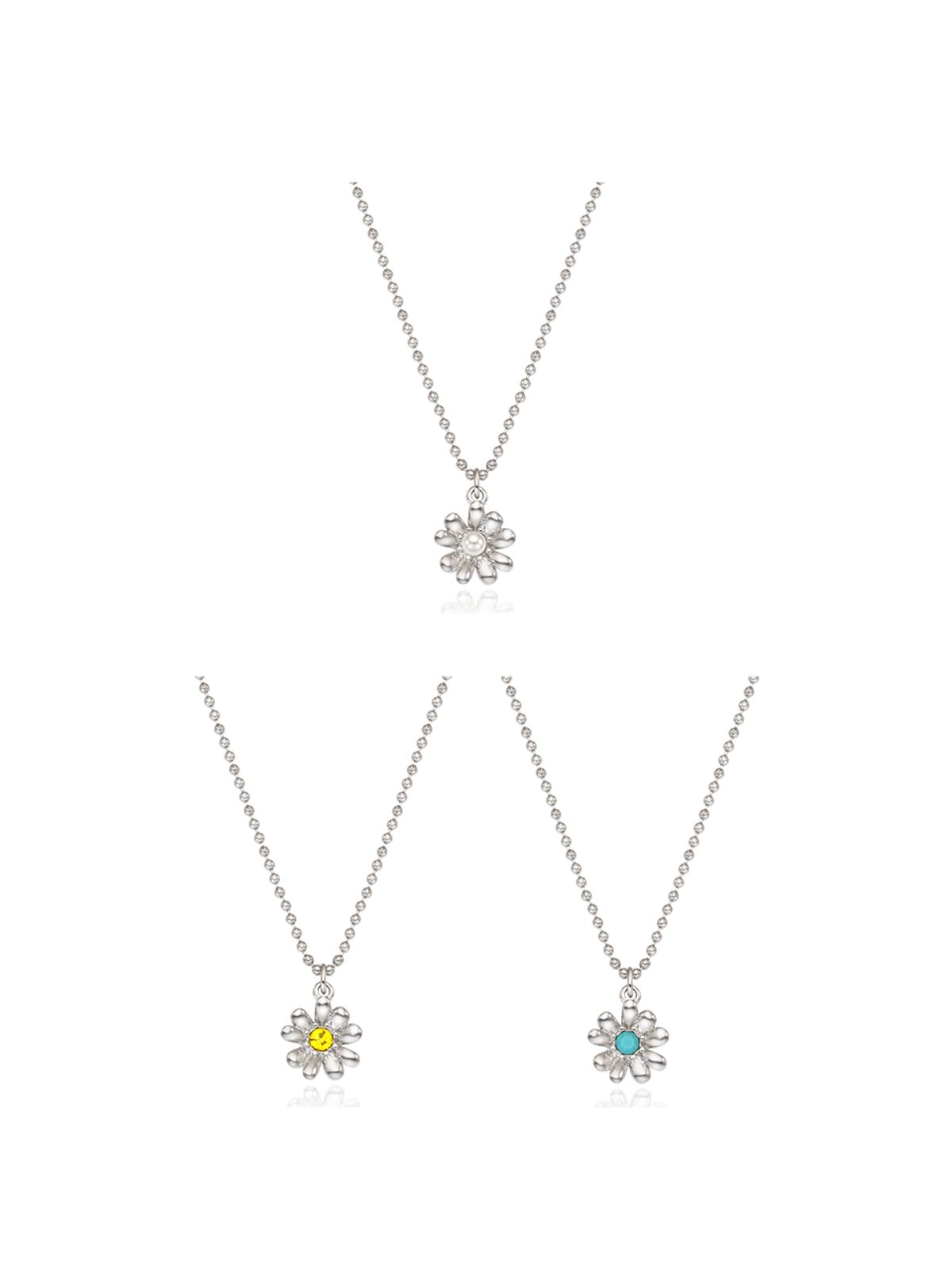 빈티지헐리우드(VINTAGE HOLLYWOOD) Daisy Bloom Garden Necklace_VH2534NE003M
