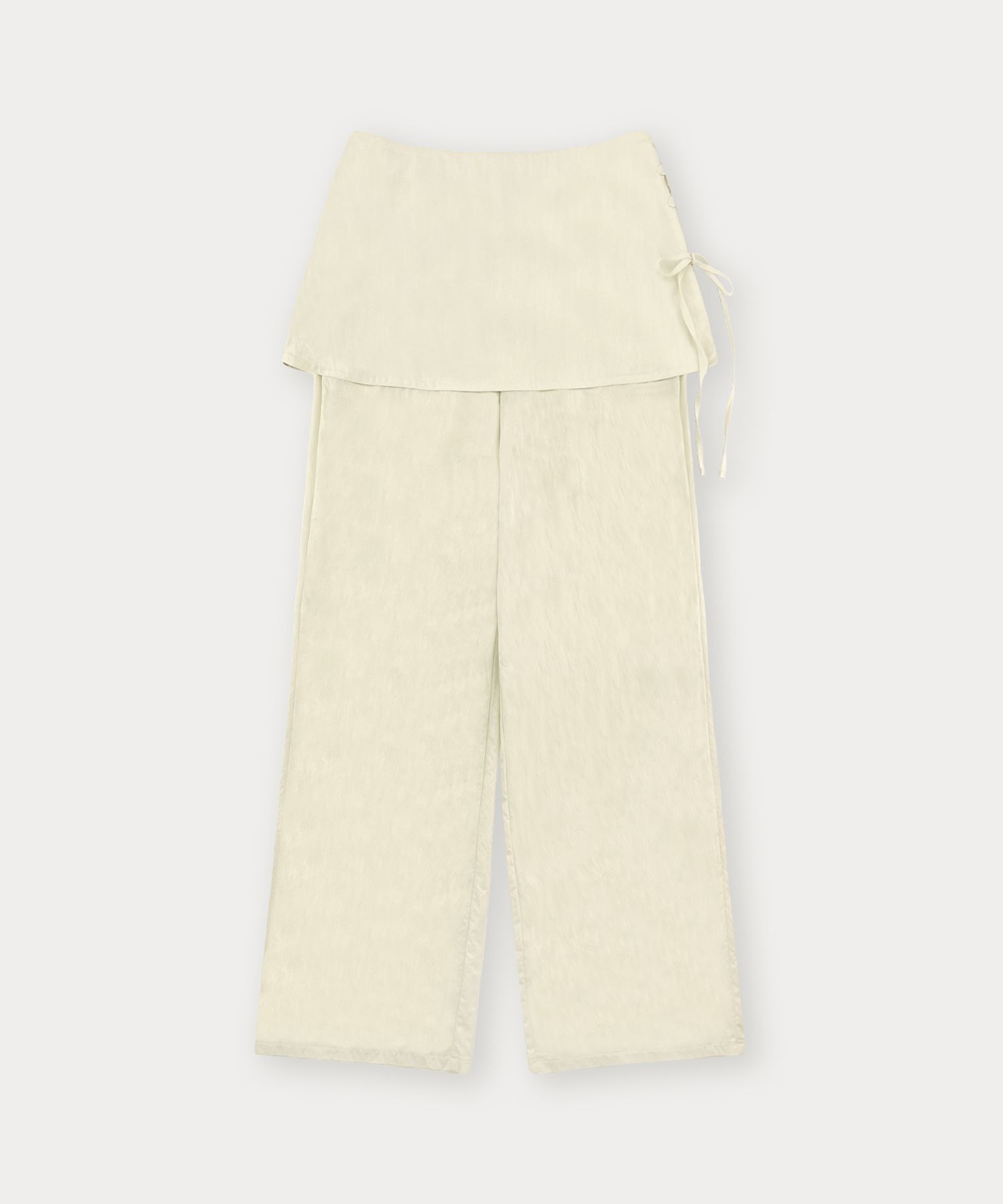 [SOMEWHERE BUTTER]★25SS★韓国人気★Muse Layered Skirt Pants MUSINSA公式 | SOMEWHEREBUTTER Muse Layered Skirt Pants - Cream
