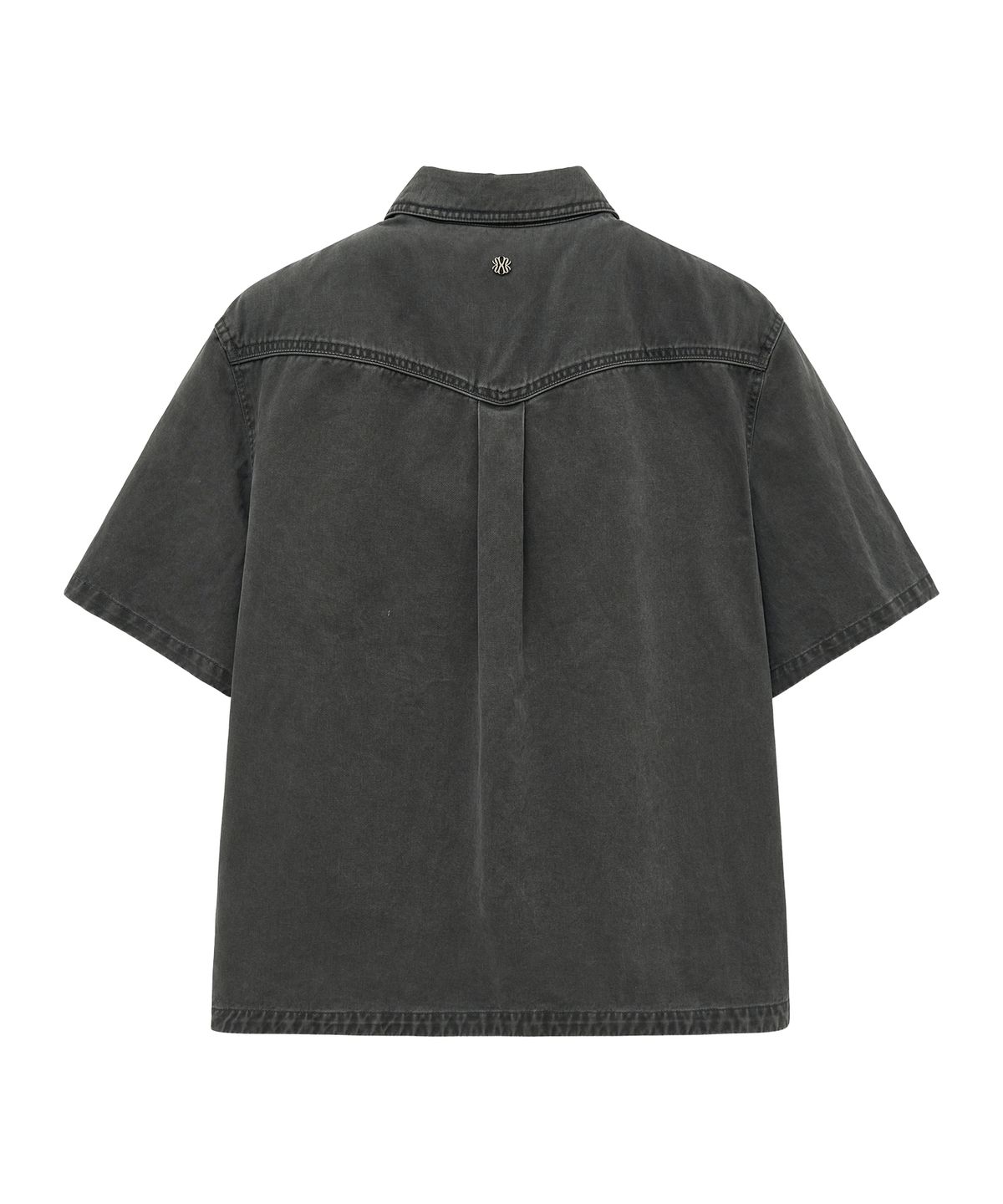 언지미크(UNGIMMICK) WESTERN SHORT SLEEVE SHIRT (CHARCOAL)