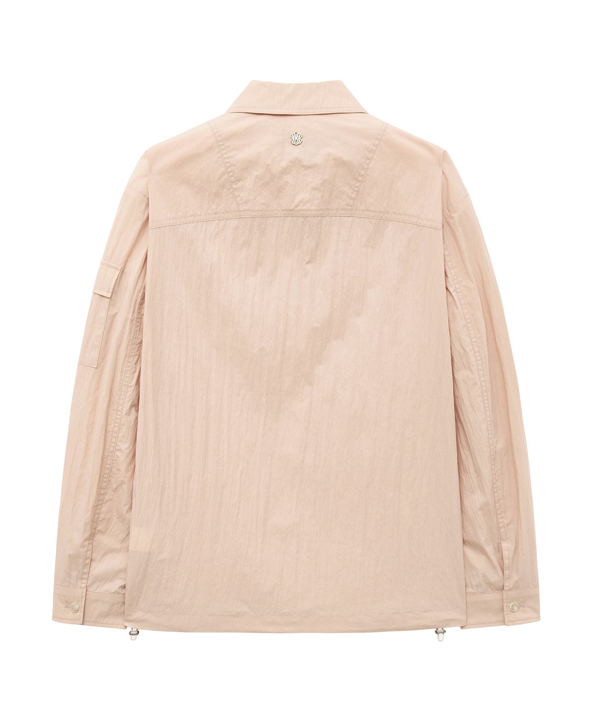 언지미크(UNGIMMICK) WIND TRUCKER SHIRT (LIGHT PINK)