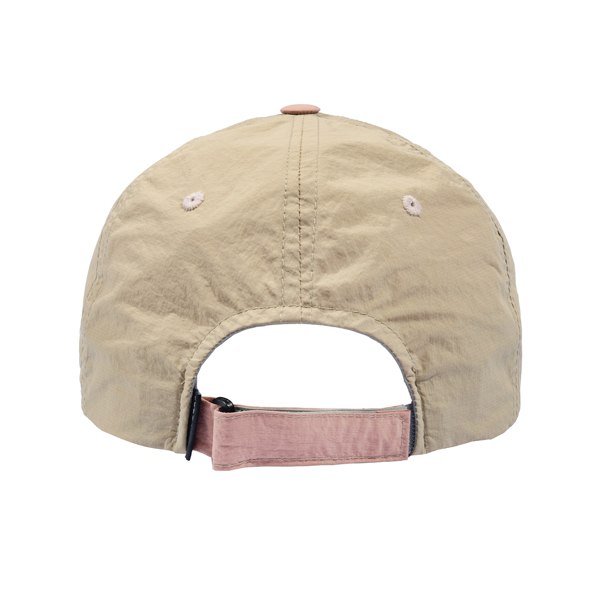 조거쉬(JOEGUSH) Rockstar cat Nylon cap (Beige/Dusty Pink)