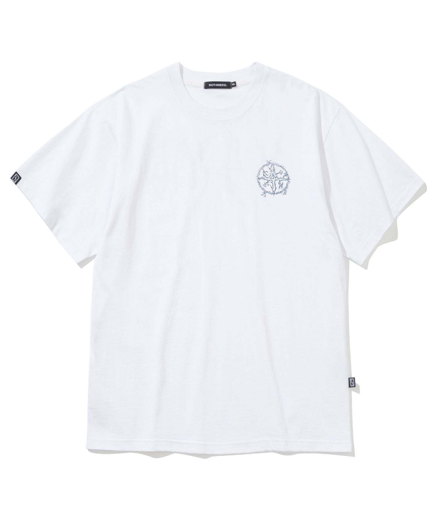 MUSINSA公式 | NOT4NERD Thorny Vines T-Shirts - White