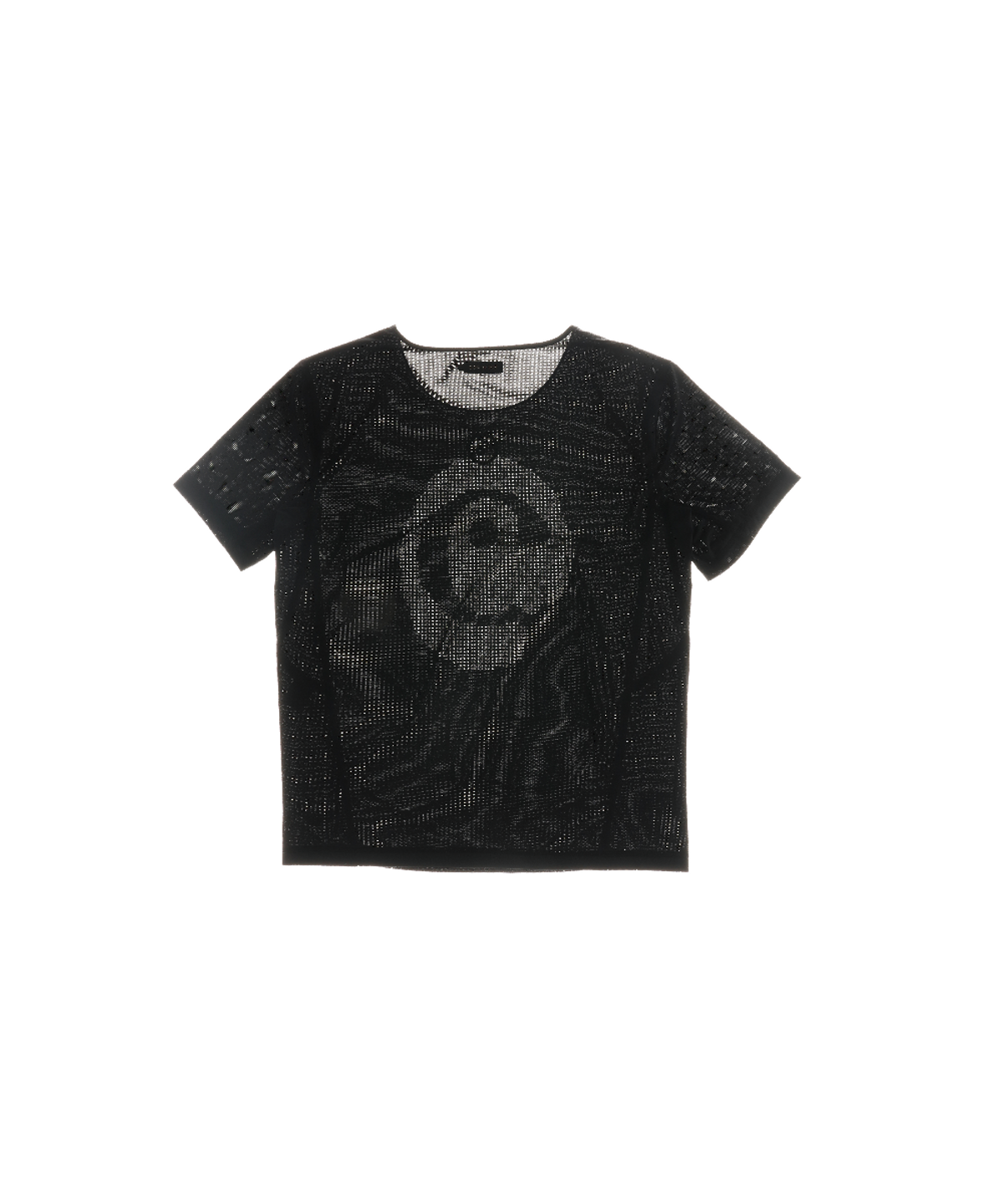 더왈드(THEWARLD) LASER BACK HOLE RUNNING TEE BLACK