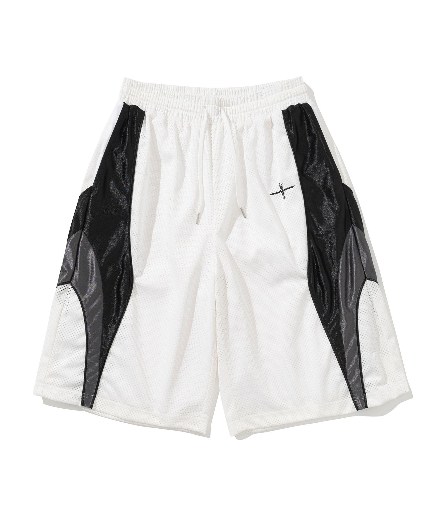 【NOT4NERD】 25SS 4 Symbol Colour Block Mesh Shorts (3色) MUSINSA | NOT4NERD 4 Symbol Colour Block Mesh Shorts - White