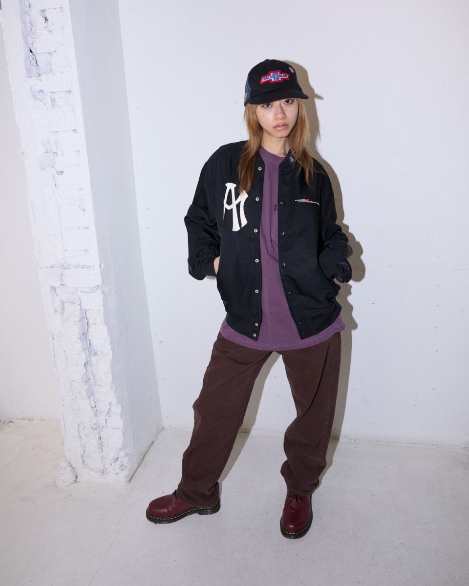 【24KARATS】TF Logo Varsity Jacket MUSINSA | Aftermath ATM LOGO VARSITY JACKET (BLACK)