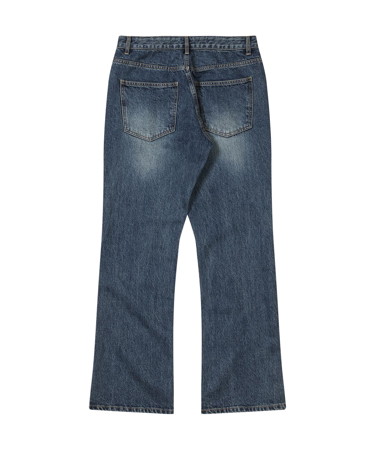 아모우(AMOU) ESSENTIAL FLARED DENIM PANTS