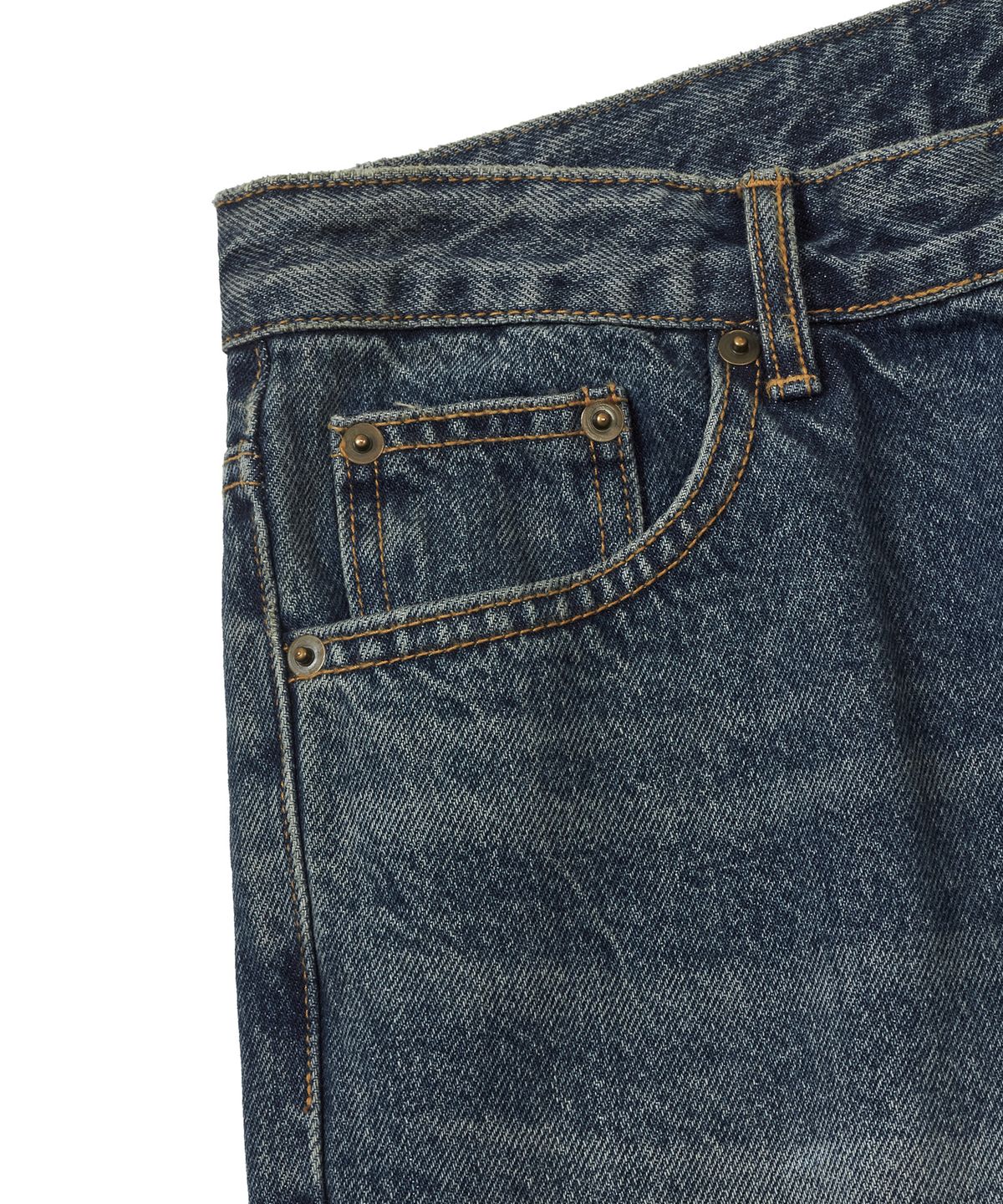 아모우(AMOU) ESSENTIAL FLARED DENIM PANTS
