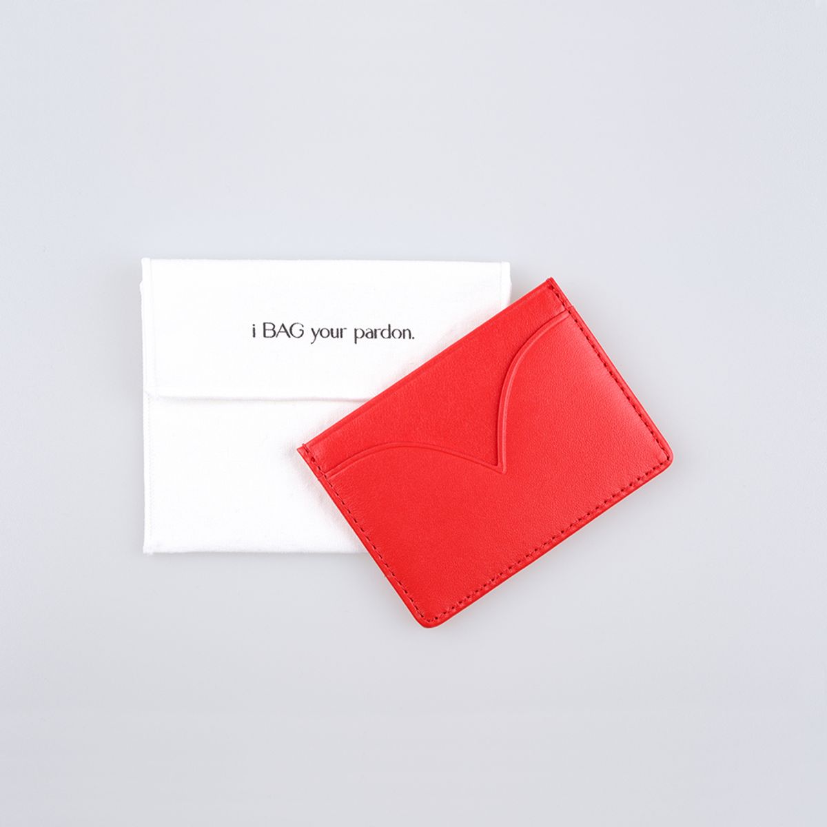 아이백유어파든(I BAG YOUR PARDON) shape of my heart card wallet (5 colors)