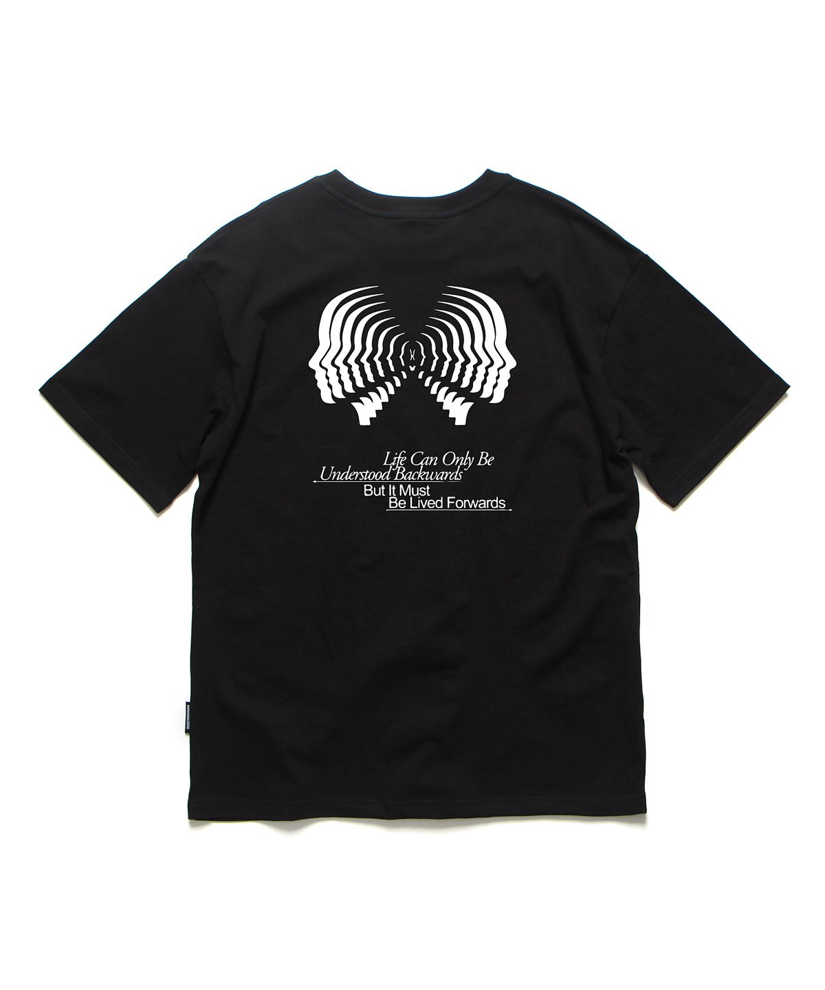 앱놀머씽(ABNORMALTHING) NWE 오버핏 티셔츠 블랙 (NWE T-SHIRT BLACK)