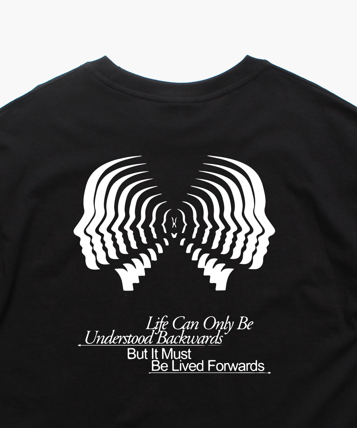 앱놀머씽(ABNORMALTHING) NWE 오버핏 티셔츠 블랙 (NWE T-SHIRT BLACK)