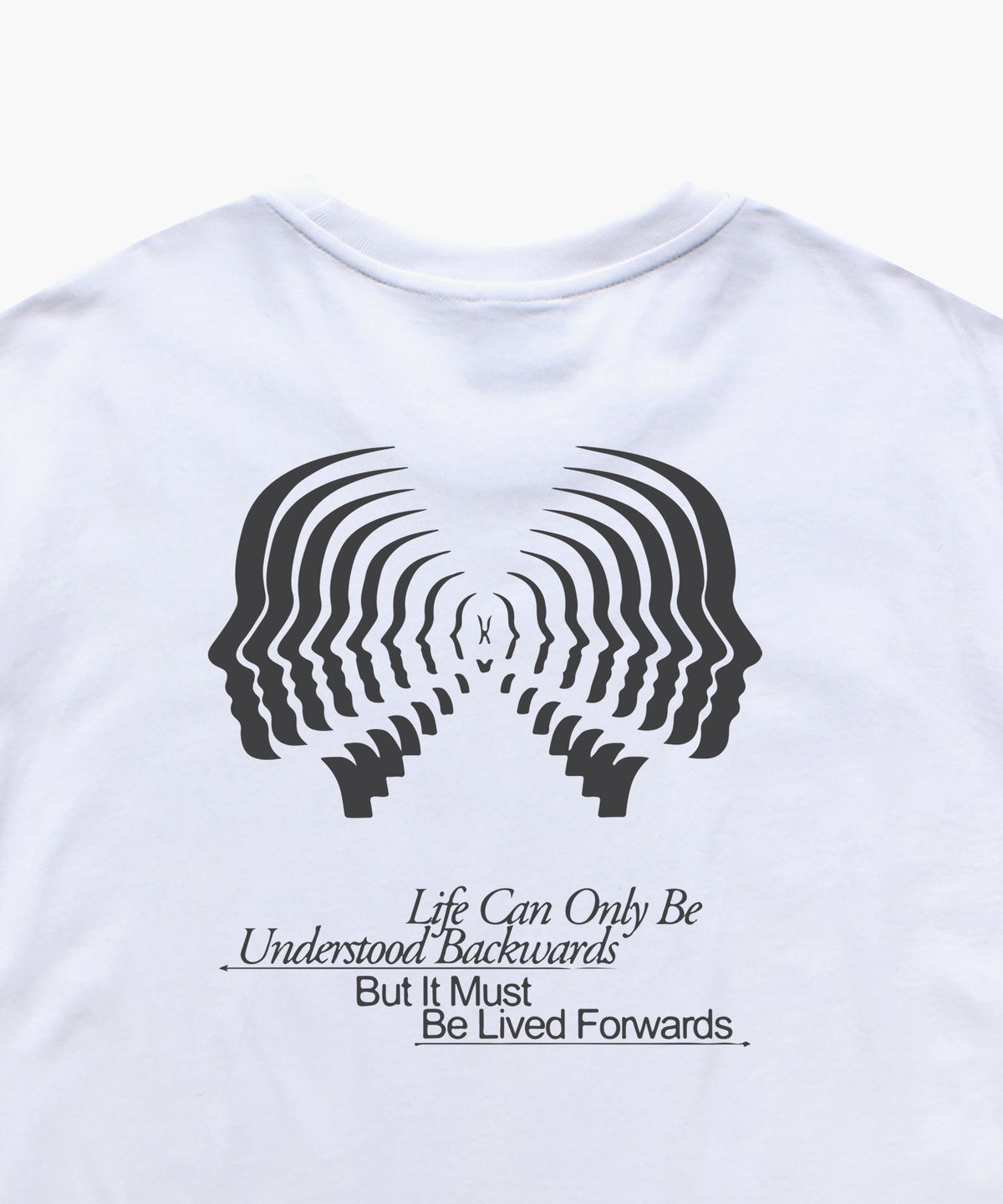 앱놀머씽(ABNORMALTHING) NWE 오버핏 티셔츠 화이트 (NWE T-SHIRT WHITE)