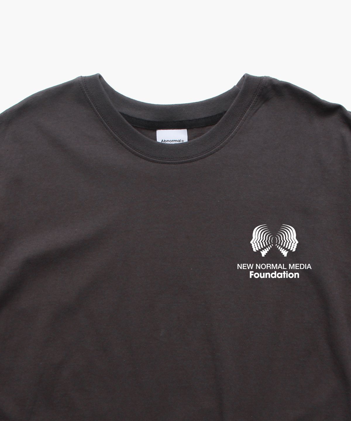 앱놀머씽(ABNORMALTHING) NWE 오버핏 티셔츠 차콜 (NWE T-SHIRT CHARCOAL)