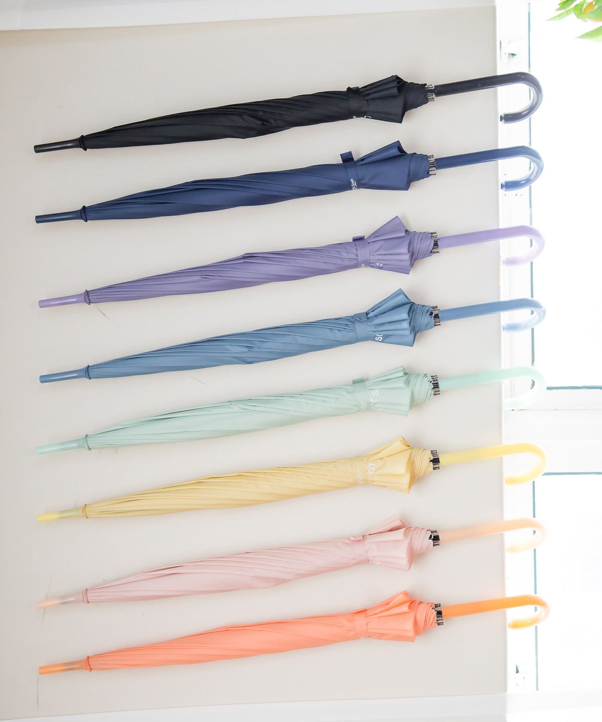 세인트스코트 우산(SAINT SCOTT UMBRELLA) 2PACK 수채화 12살대 자동 장우산 - 8COLOR