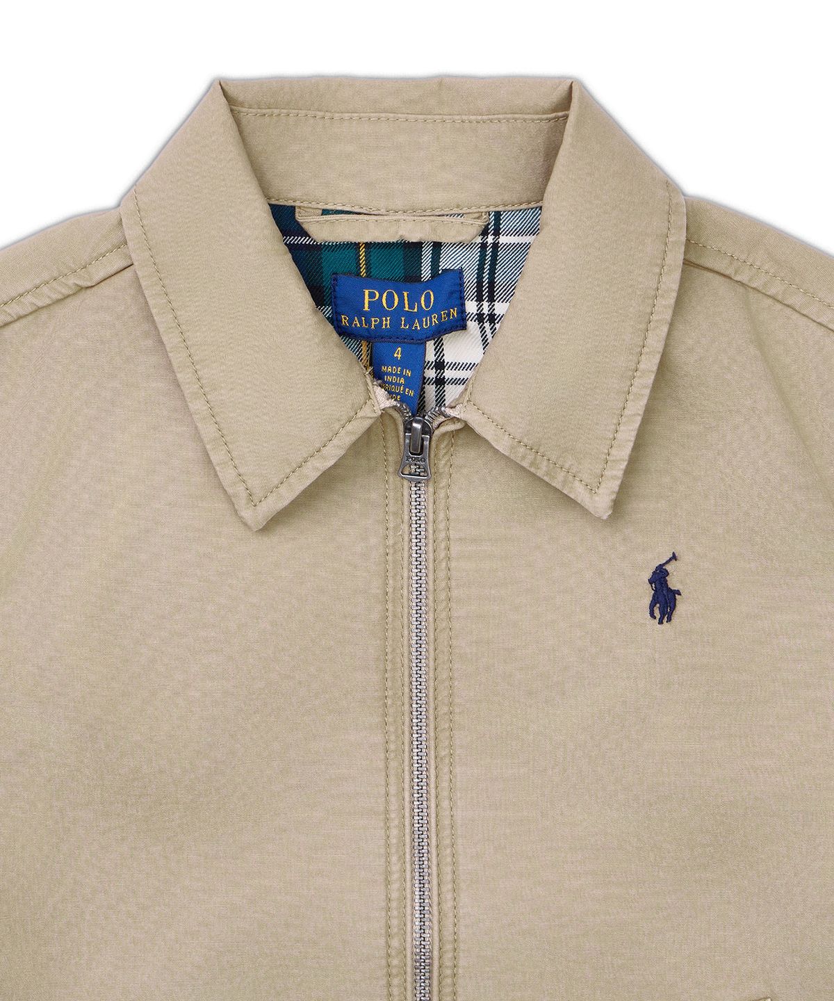 폴로 랄프 로렌 칠드런(POLO RALPH LAUREN CHILDREN) 베이포트 코튼 포플린 재킷-미디움 베이지
