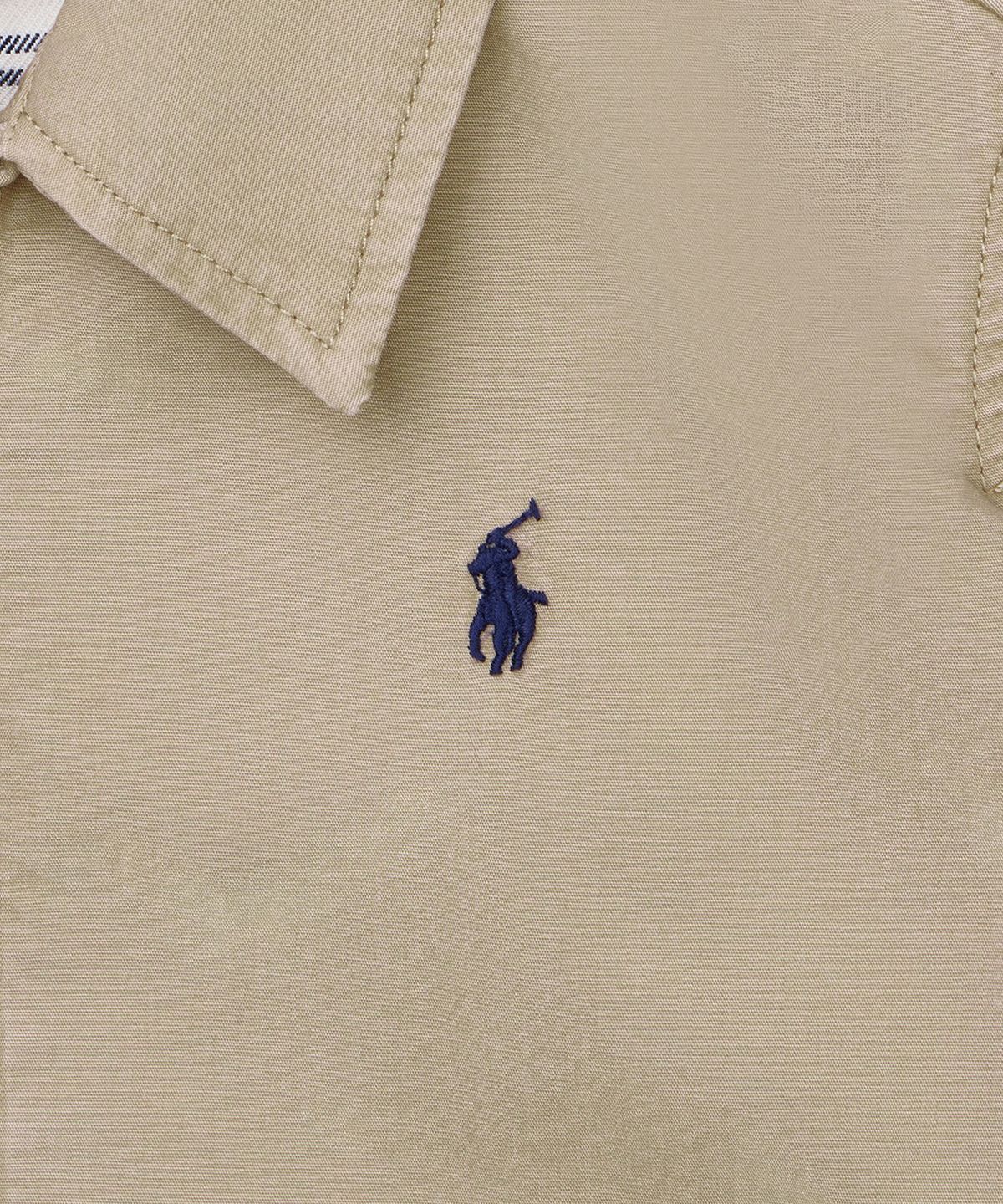 폴로 랄프 로렌 칠드런(POLO RALPH LAUREN CHILDREN) 베이포트 코튼 포플린 재킷-미디움 베이지