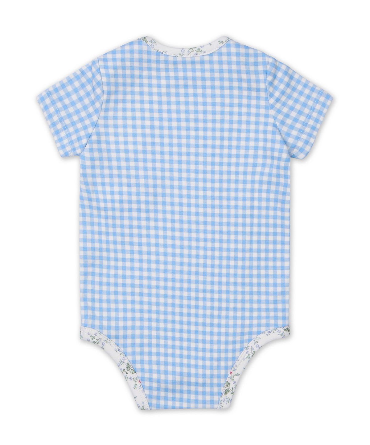 폴로 랄프 로렌 칠드런(POLO RALPH LAUREN CHILDREN) 깅엄 코튼 바디수트 쓰리팩 세트-멀티 컬러