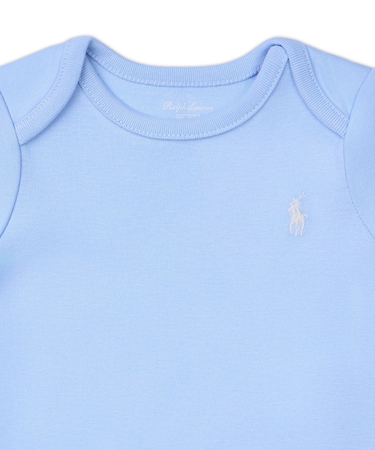 폴로 랄프 로렌 칠드런(POLO RALPH LAUREN CHILDREN) 크랩 프린트 코튼 바디수트 쓰리팩 세트-멀티 컬러