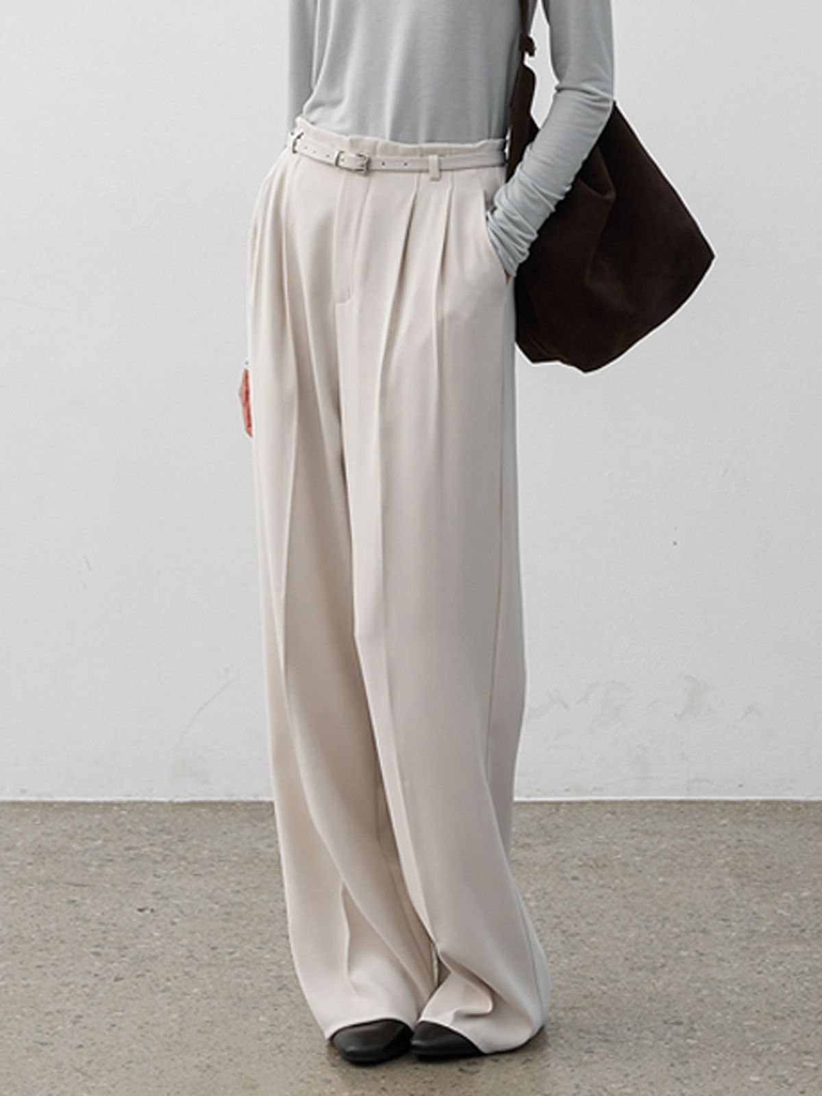 아틀리에 나인(ATELIER NAIN) CLASSIC BELT SET PANTS S (PT-5680)