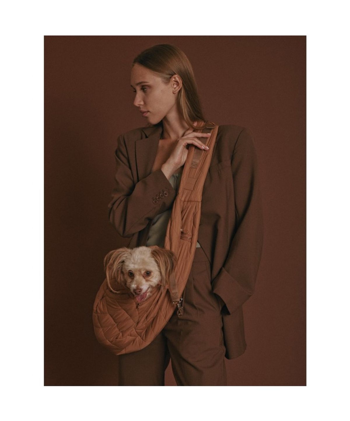 빈폴 액세서리(BEANPOLE ACCESSORY) [maxbone] Packable Sling Carrier - Brown