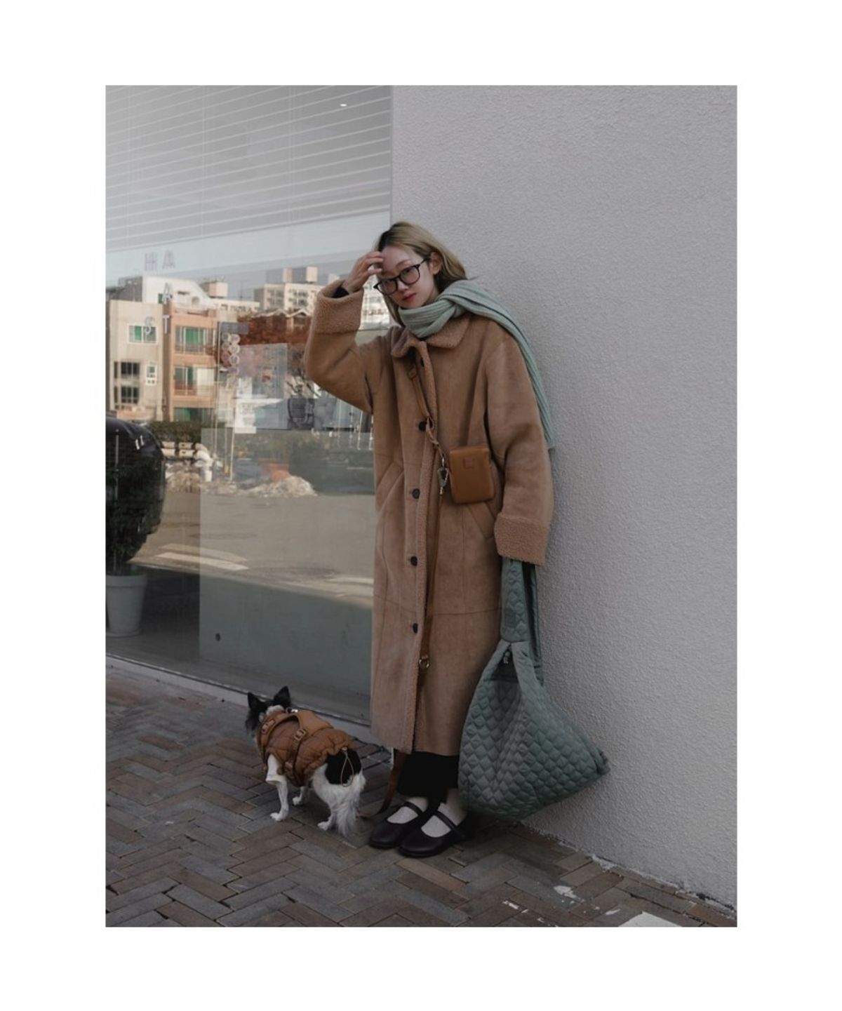 빈폴 액세서리(BEANPOLE ACCESSORY) [maxbone] Packable Sling Carrier - Apple Green